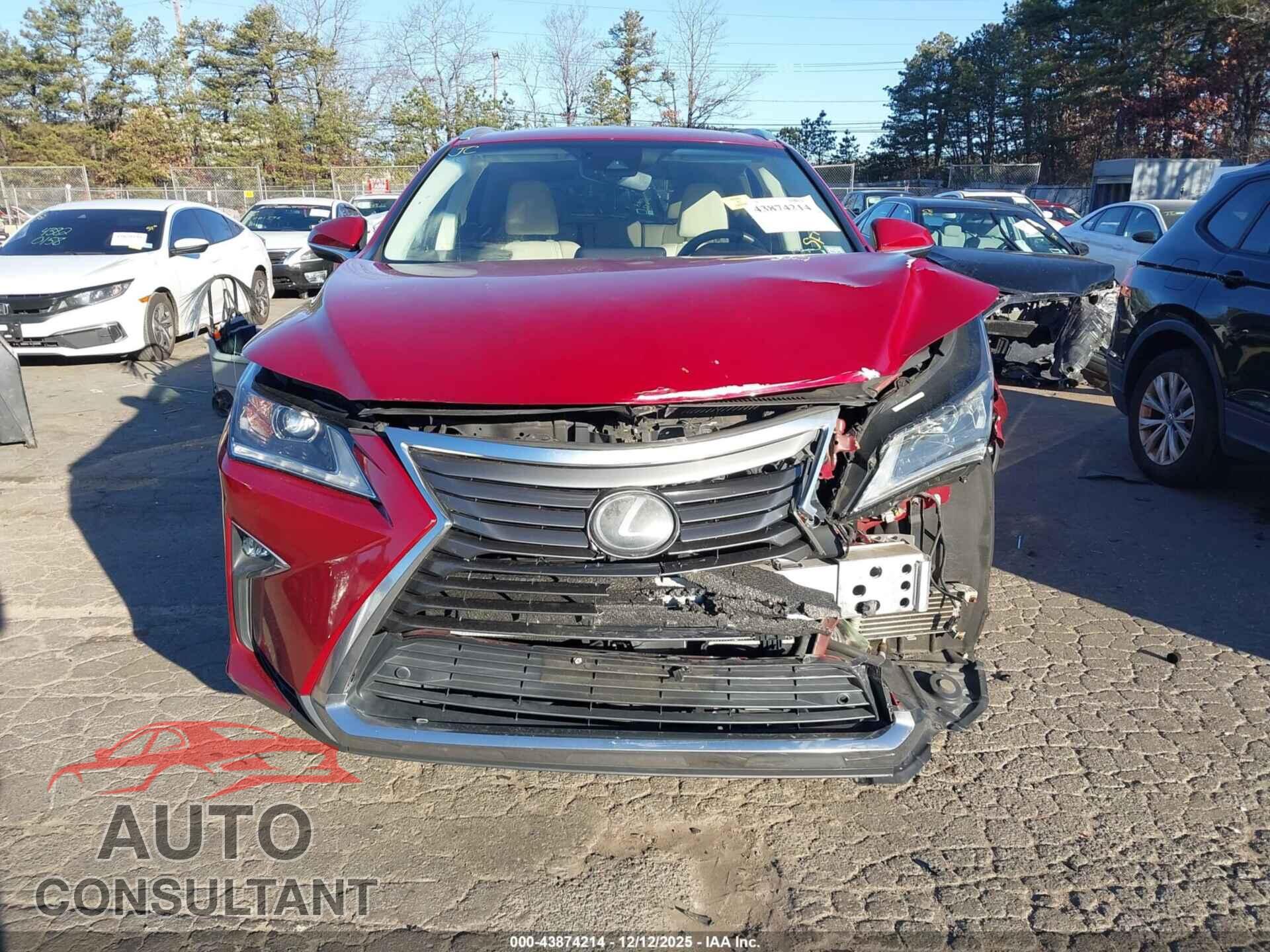 LEXUS RX 350 2019 - 2T2BZMCA2KC190849