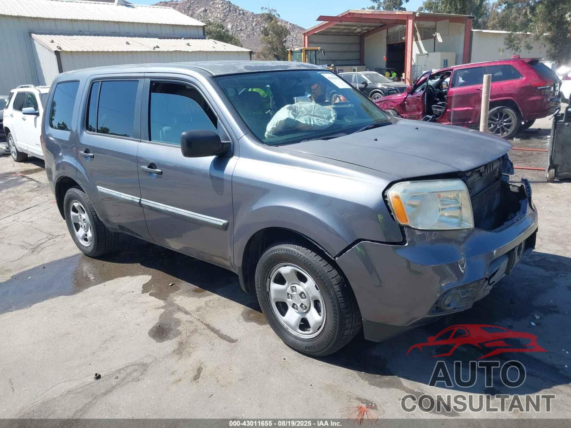 HONDA PILOT 2014 - 5FNYF3H28EB022541