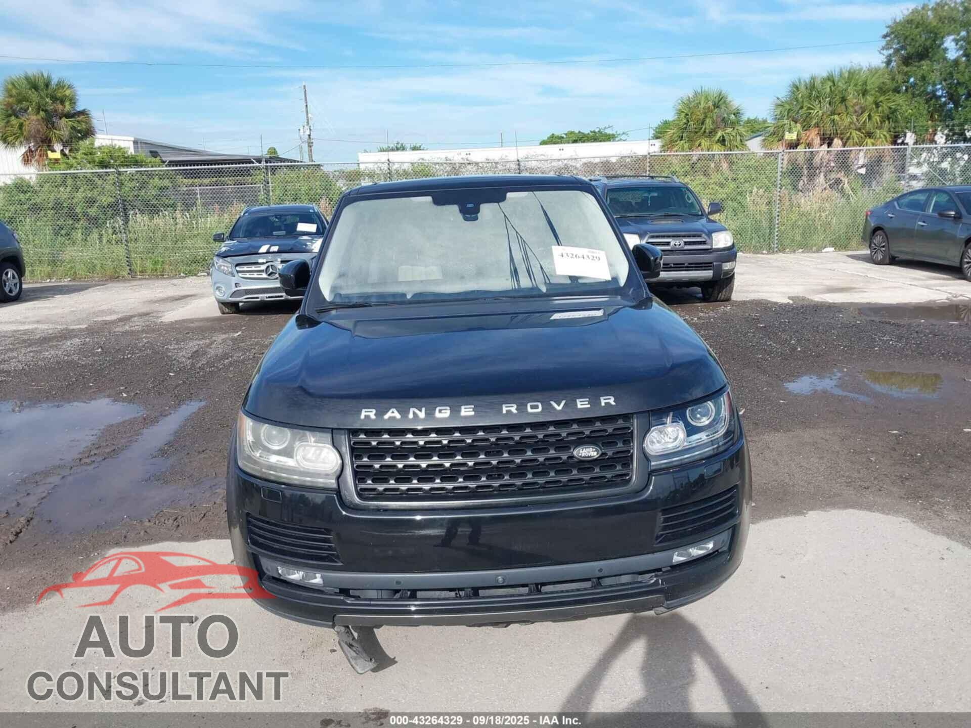 LAND ROVER RANGE ROVER 2016 - SALGS2EFXGA292769