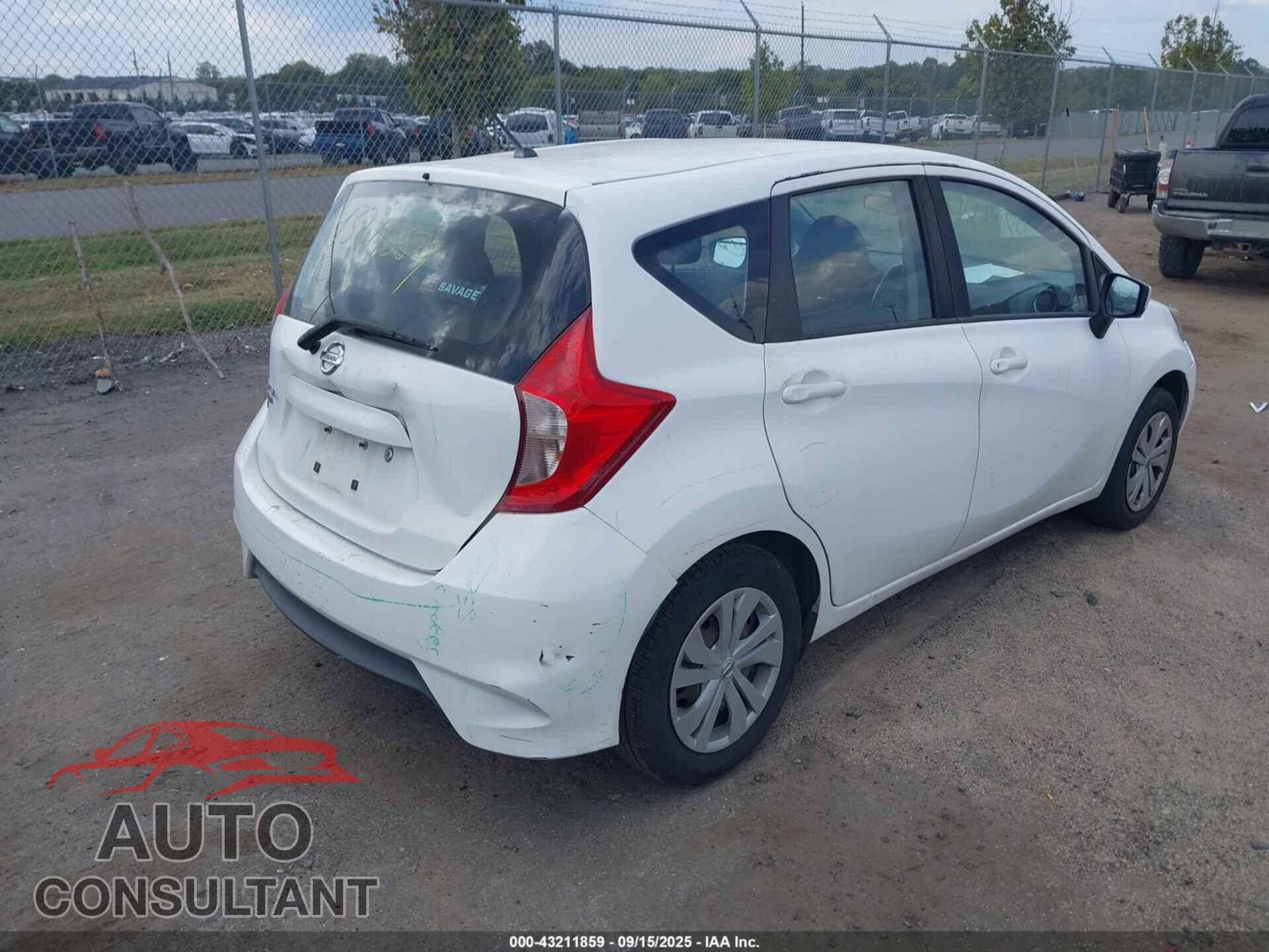 NISSAN VERSA NOTE 2017 - 3N1CE2CP0HL367338