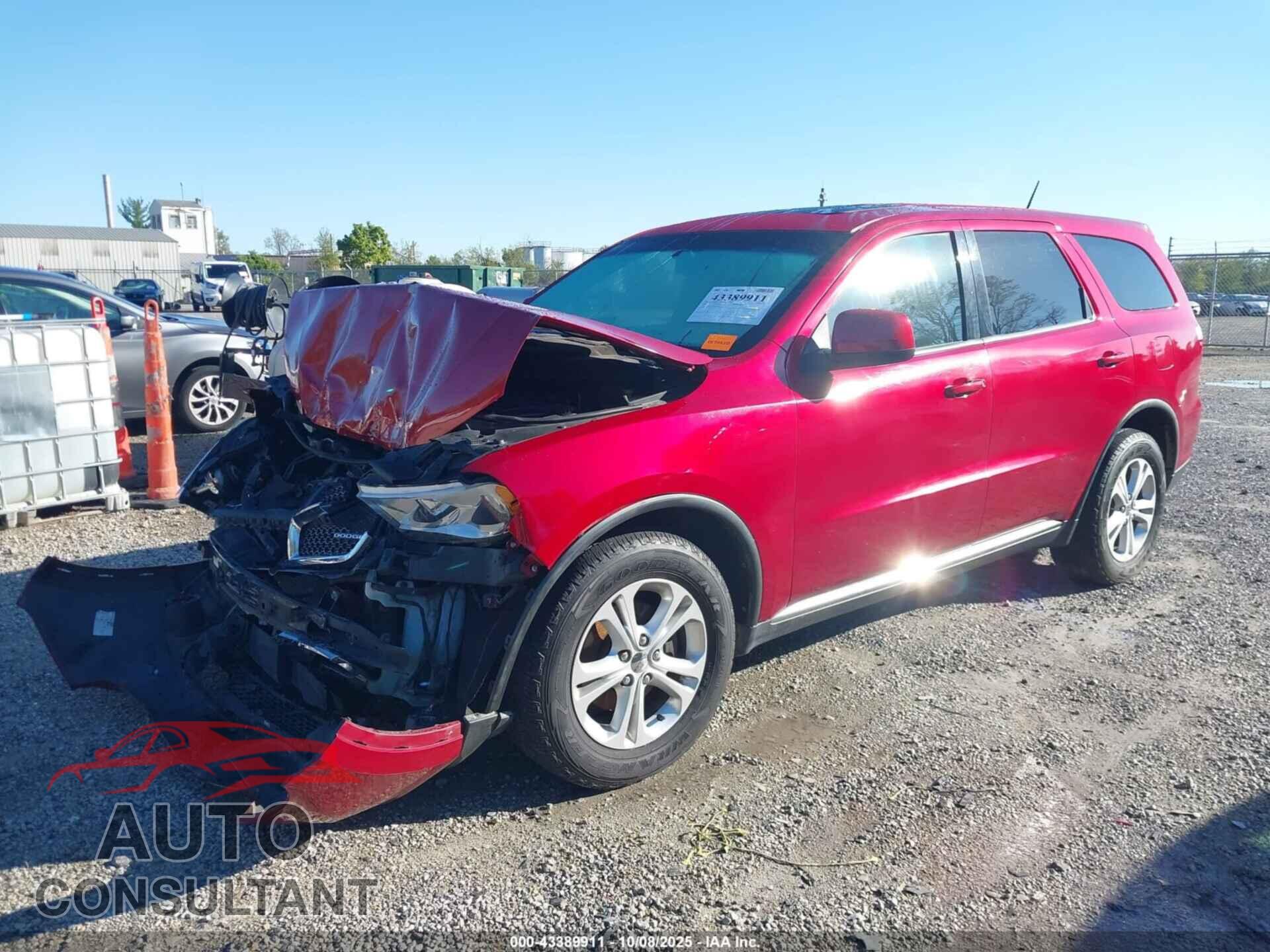 DODGE DURANGO 2011 - 1D4RE2GG9BC654233