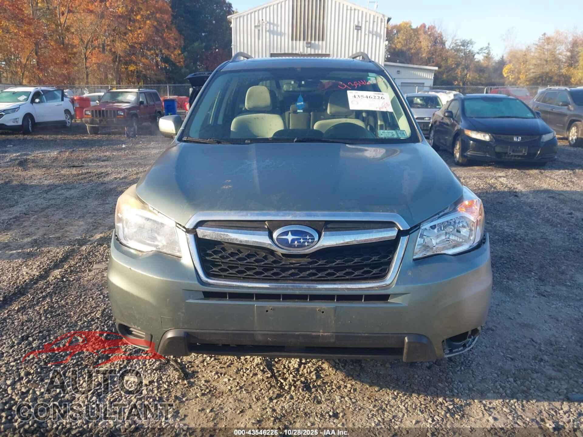 SUBARU FORESTER 2014 - JF2SJAECXEH550055