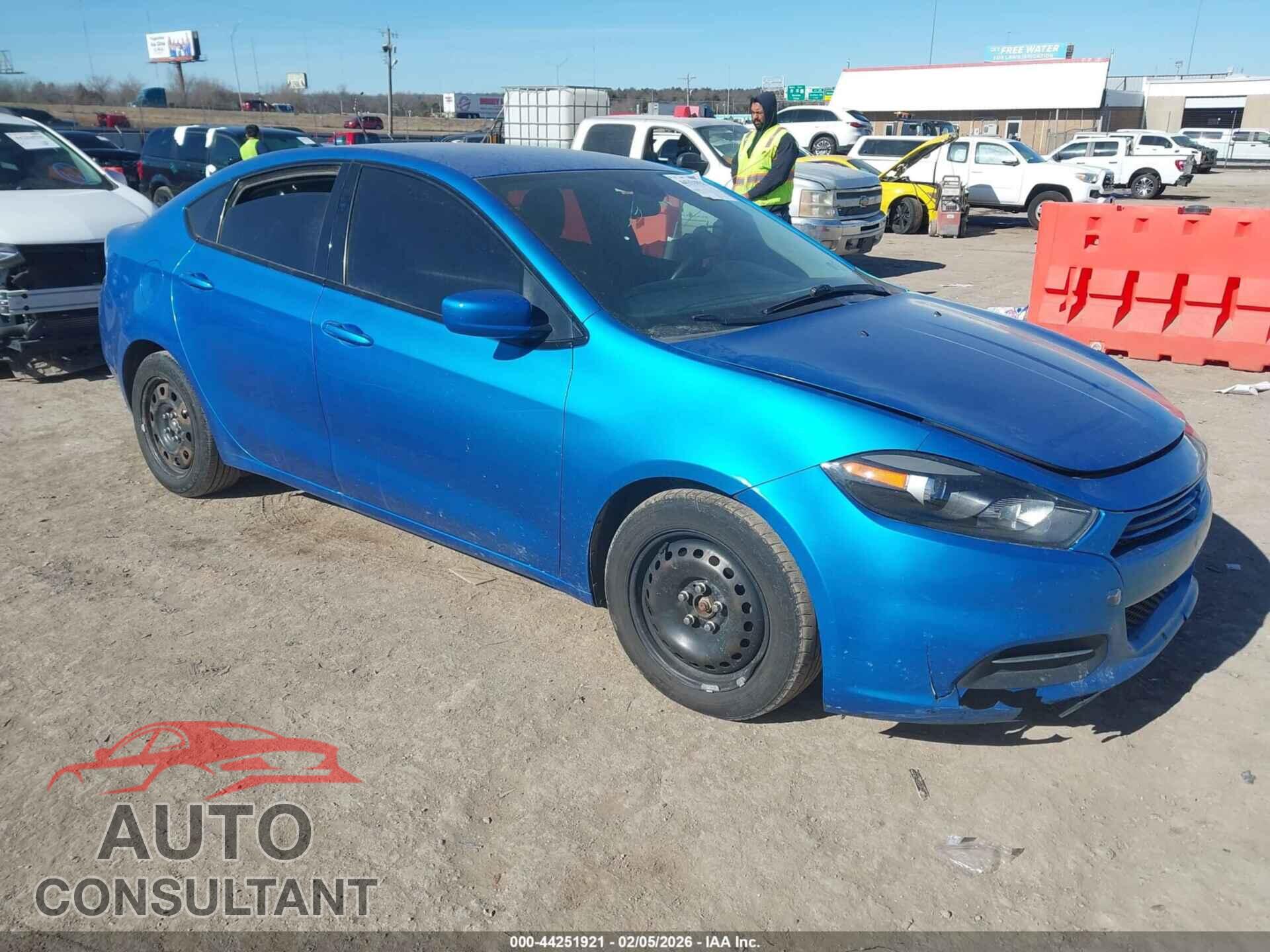 DODGE DART 2015 - 1C3CDFAA2FD405357