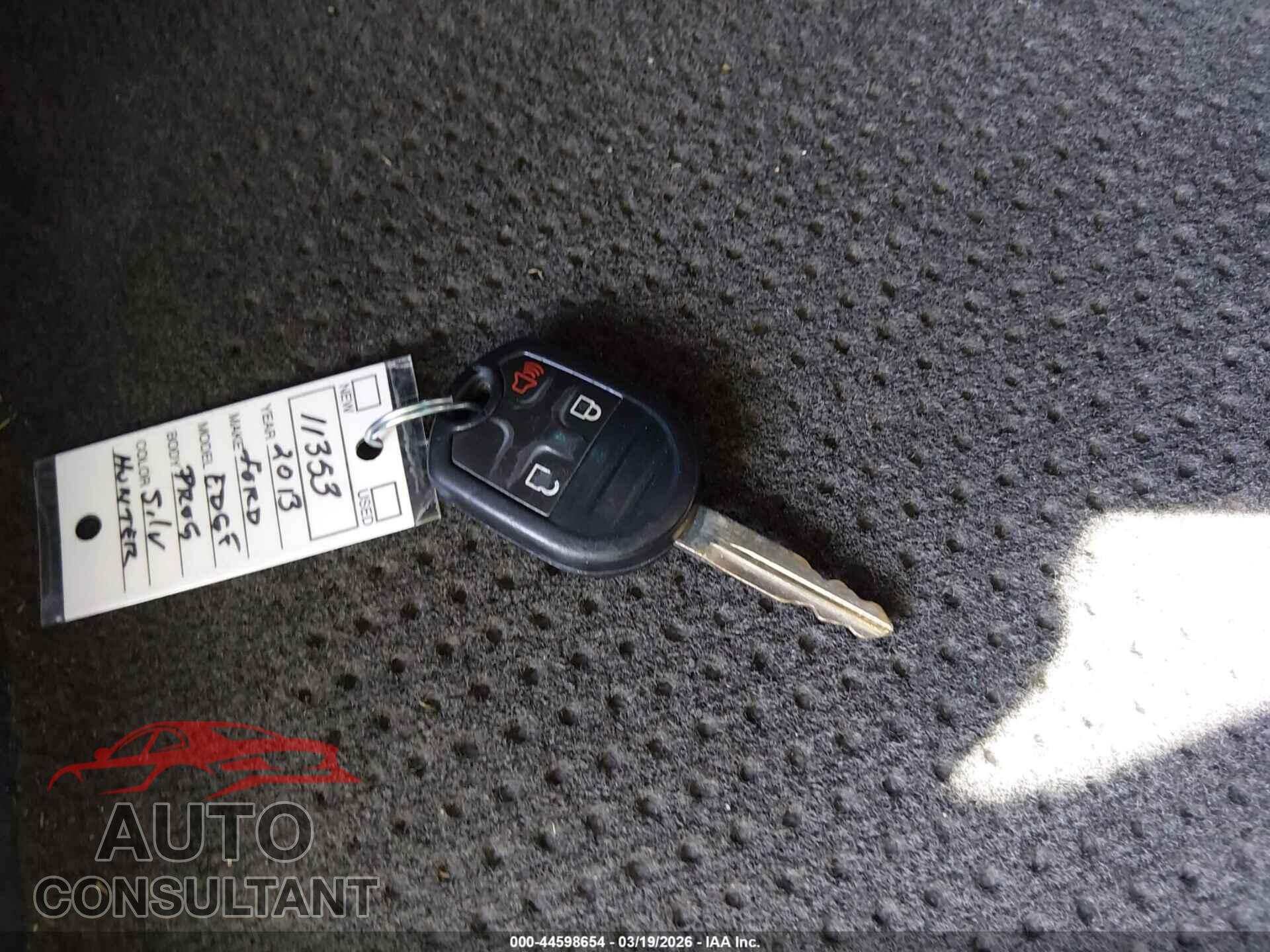 FORD EDGE 2013 - 2FMDK3KC8DBB66089
