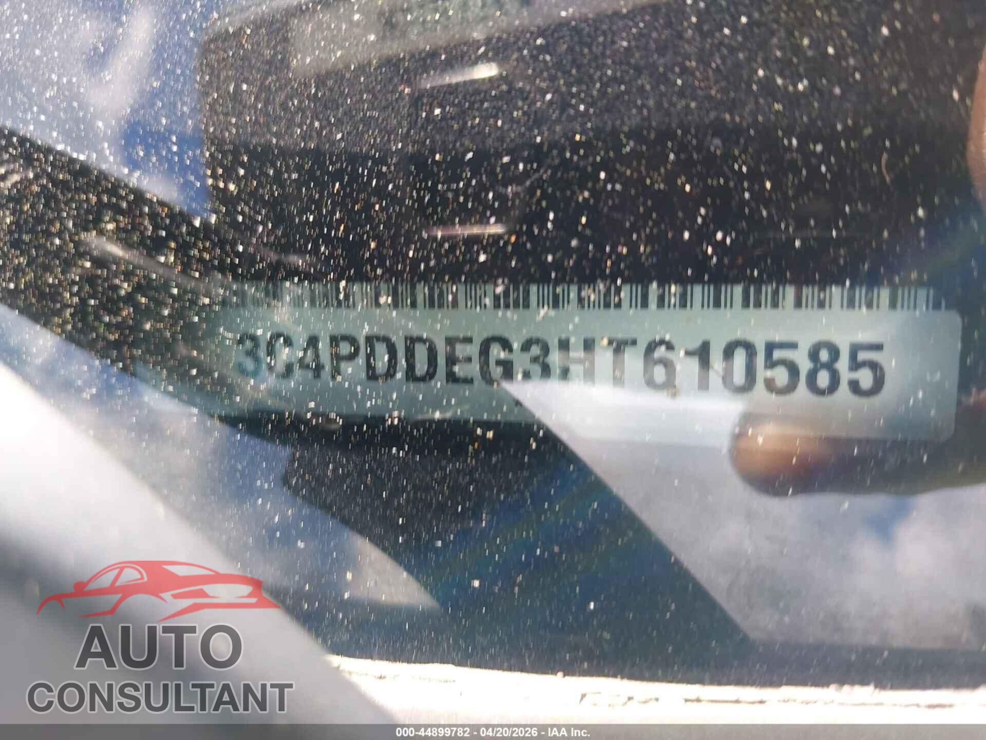 DODGE JOURNEY 2017 - 3C4PDDEG3HT610585