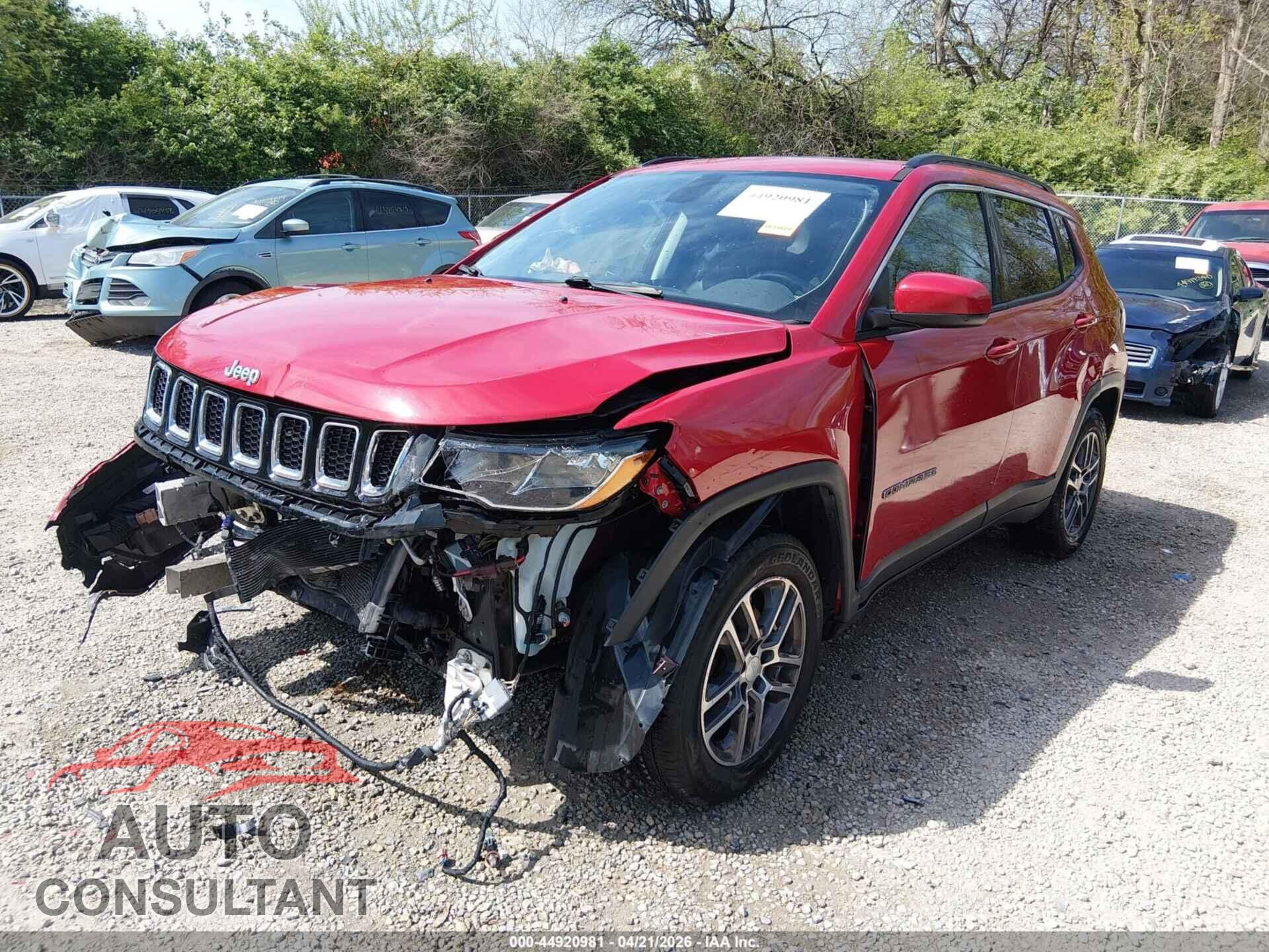 JEEP NEW COMPASS 2017 - 3C4NJDBB4HT693372