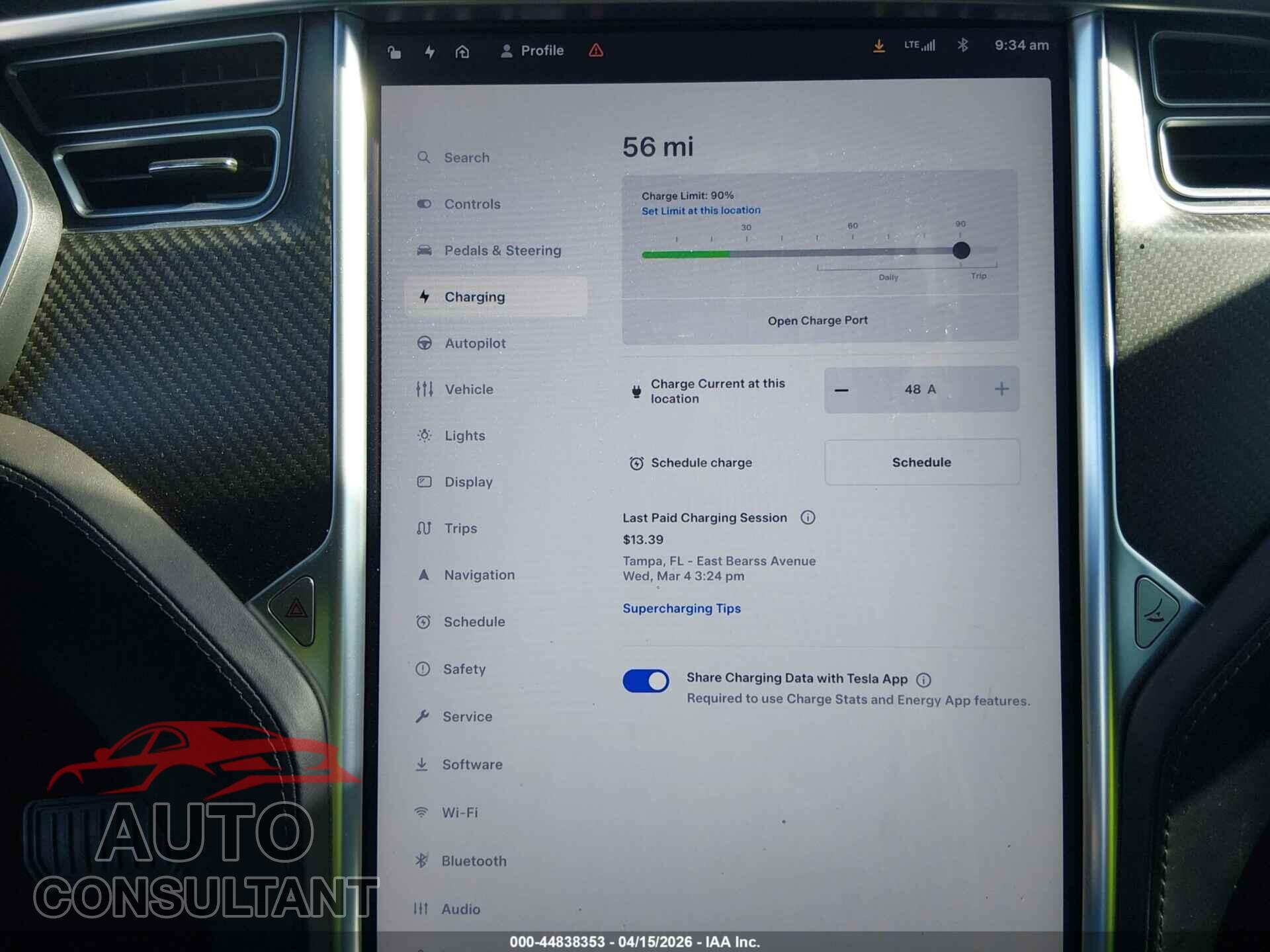 TESLA MODEL S 2017 - 5YJSA1E2XHF194636