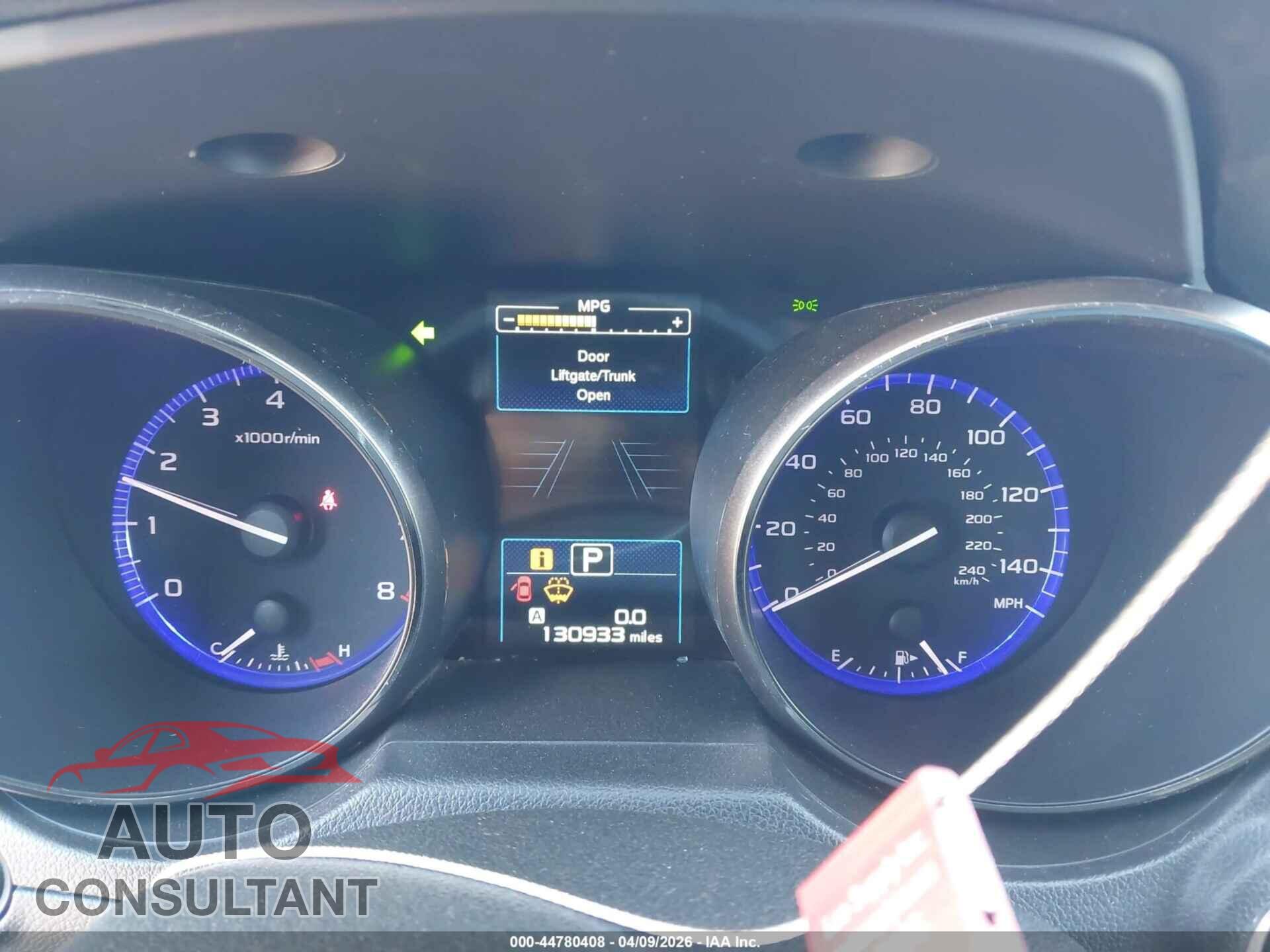 SUBARU OUTBACK 2015 - 4S4BSANC7F3254674