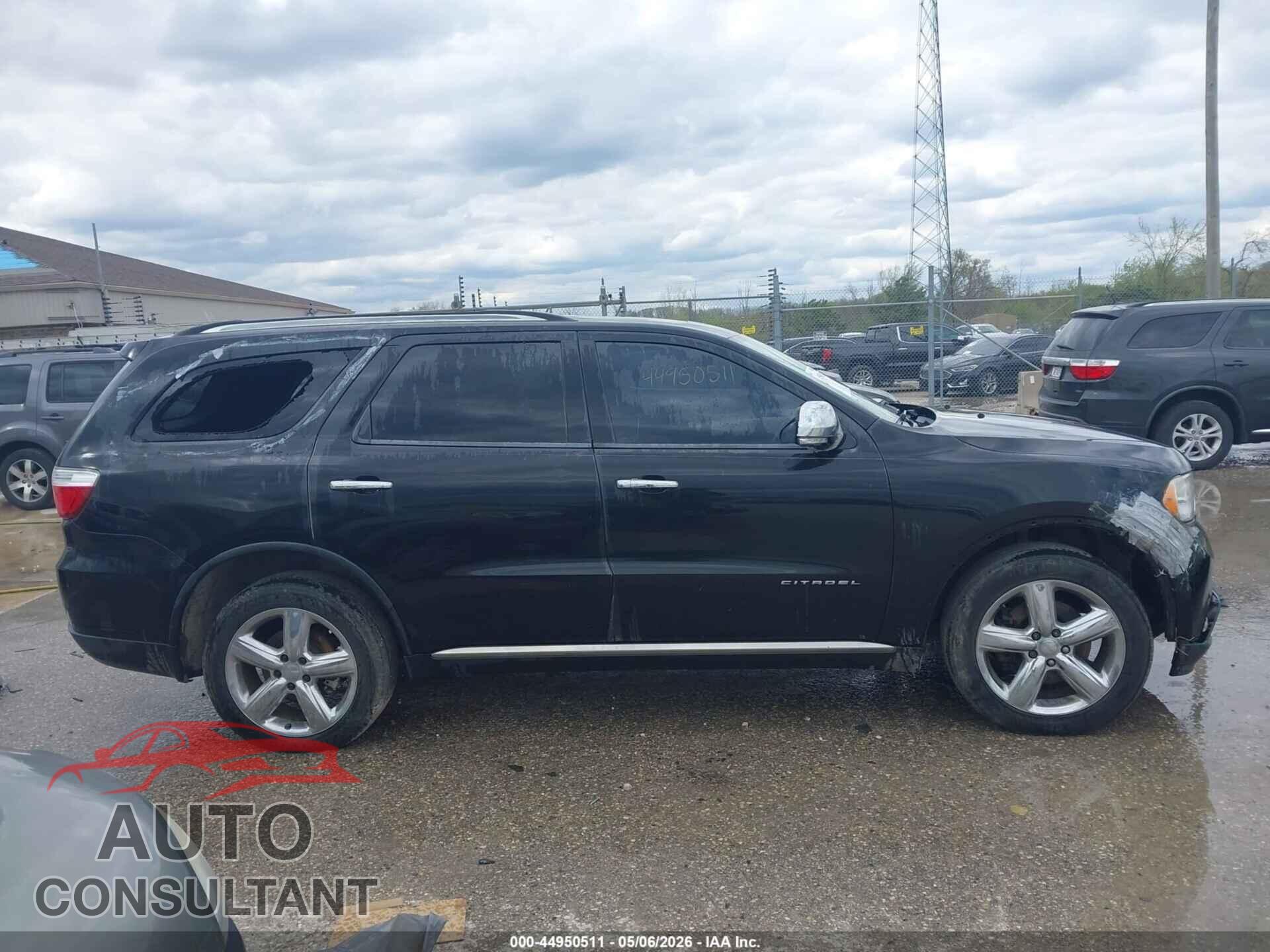 DODGE DURANGO 2012 - 1C4SDJET1CC286143