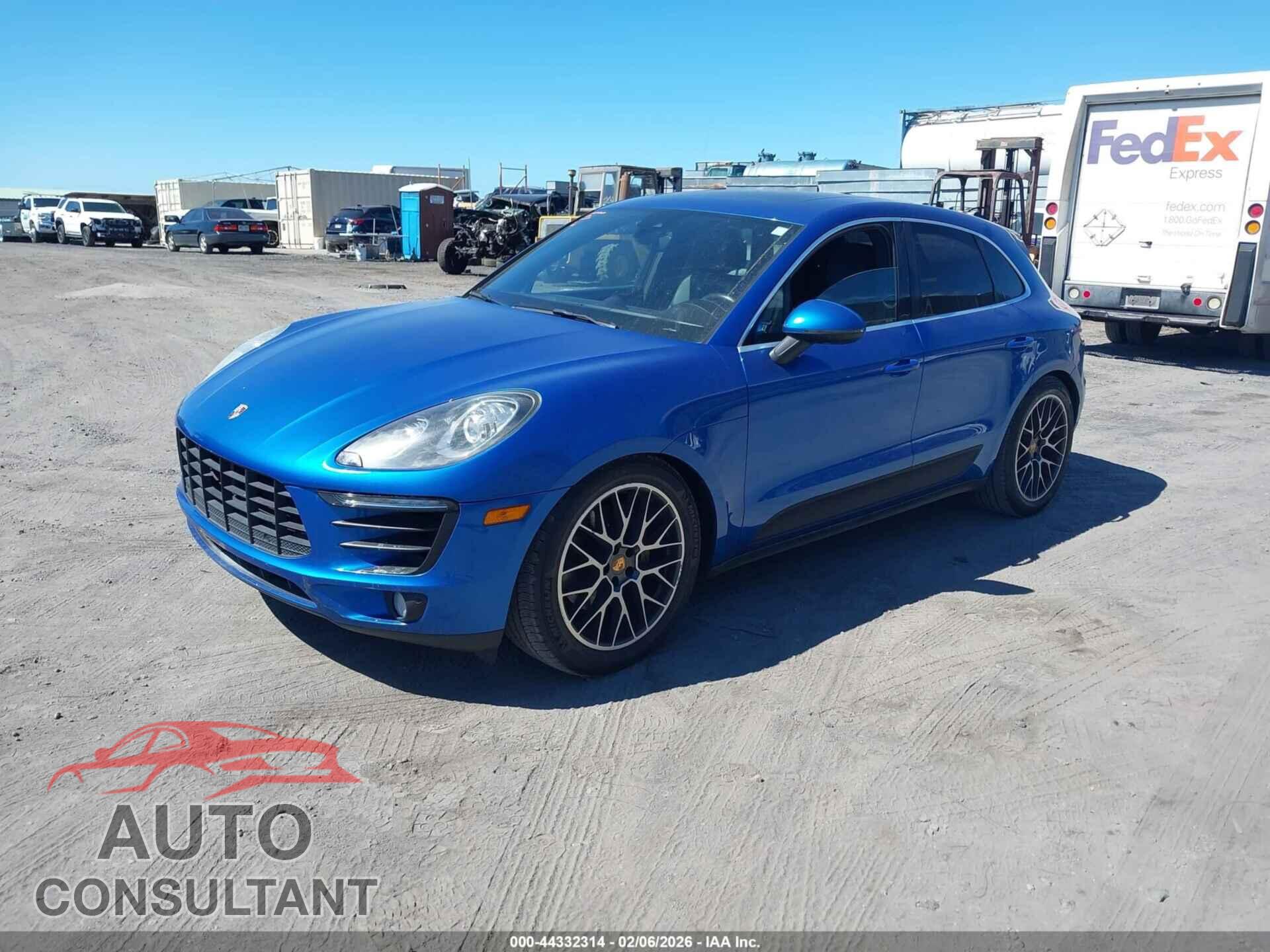 PORSCHE MACAN 2015 - WP1AB2A50FLB62852