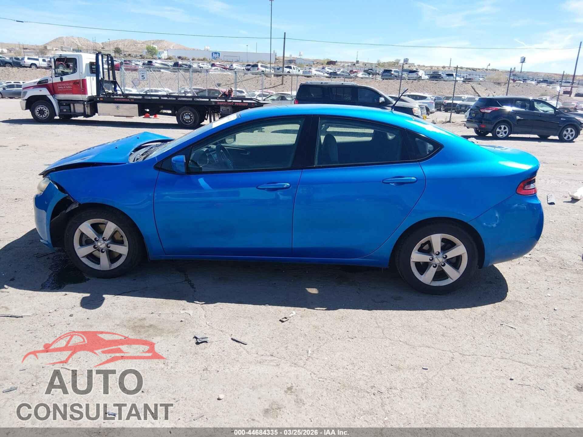 DODGE DART 2015 - 1C3CDFBBXFD351653