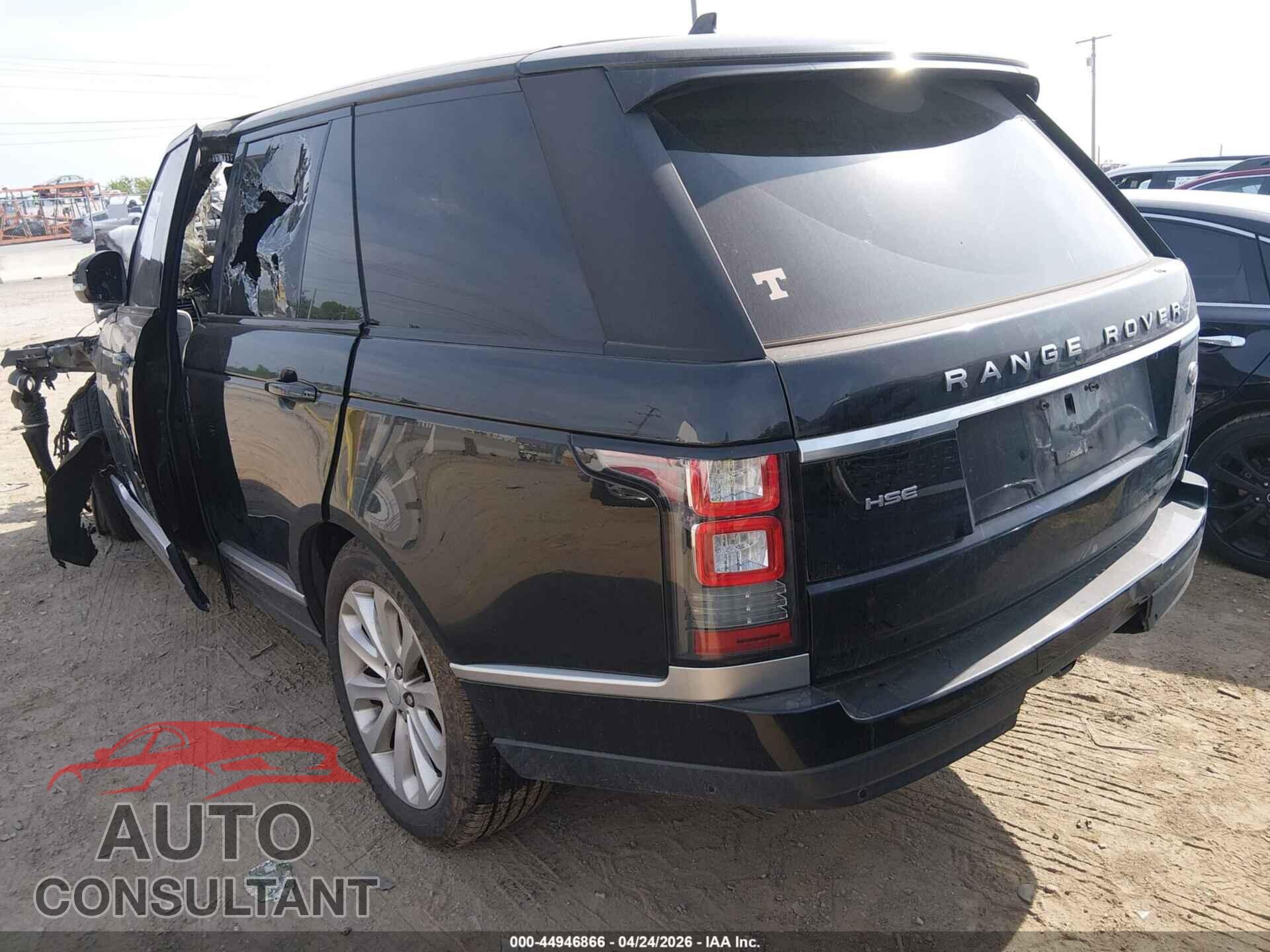 LAND ROVER RANGE ROVER 2016 - SALGS2PF5GA307658