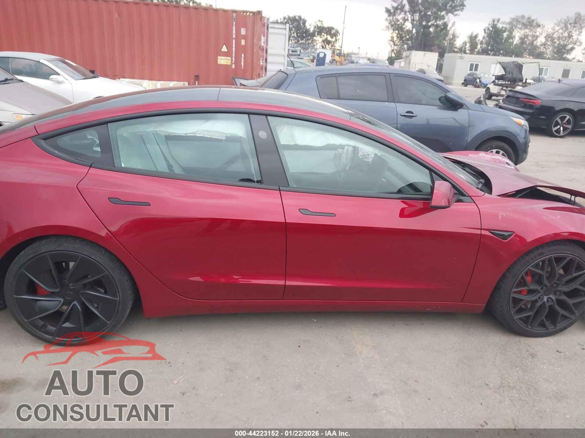 TESLA MODEL 3 2024 - 5YJ3E1ET7RF786580