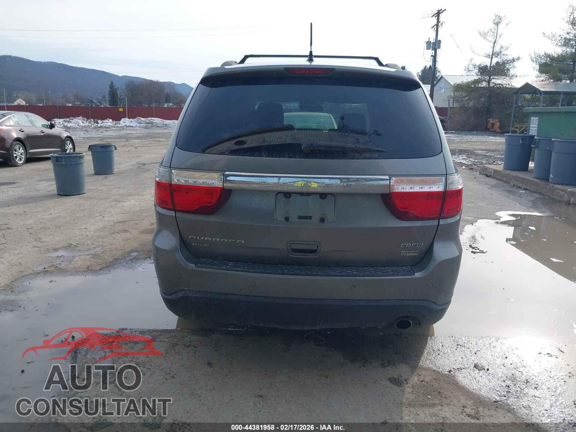 DODGE DURANGO 2012 - 1C4RDJDGXCC110789