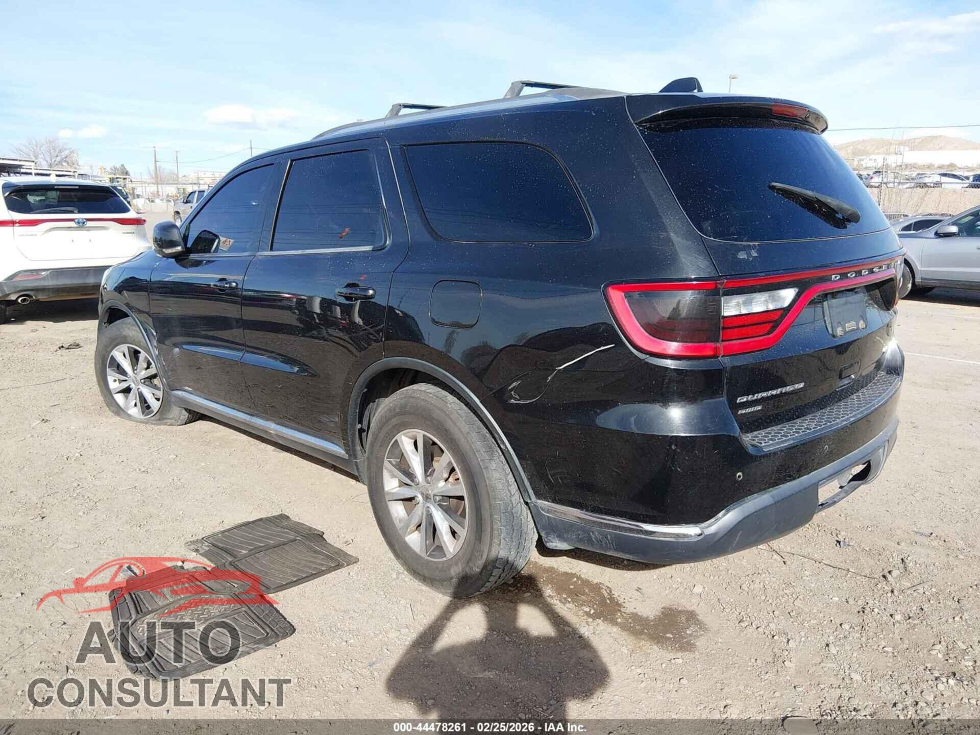 DODGE DURANGO 2016 - 1C4RDJDG6GC353764