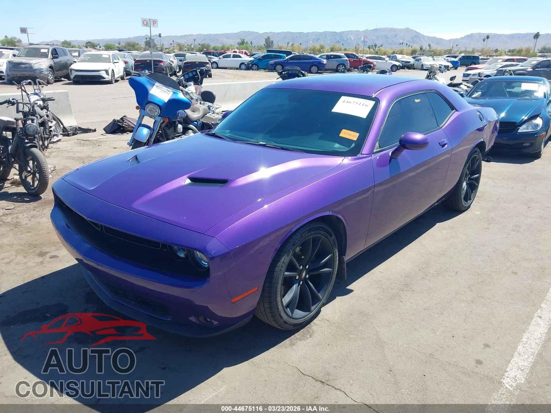DODGE CHALLENGER 2018 - 2C3CDZAG6JH334696
