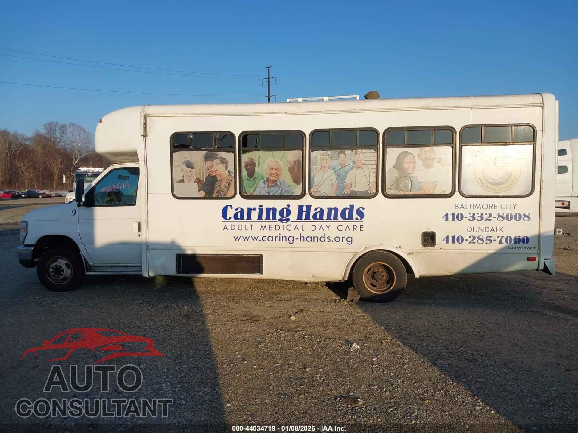 FORD E-450 CUTAWAY 2012 - 1FDFE4FS1CDB38232