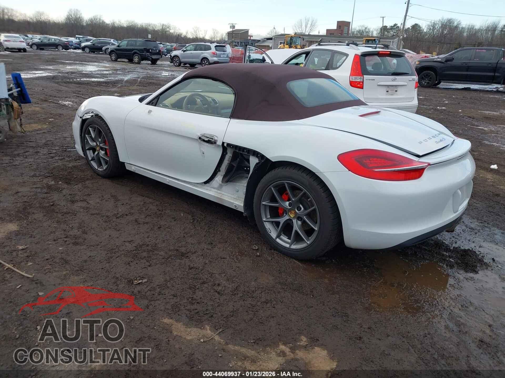 PORSCHE BOXSTER 2015 - WP0CB2A8XFS130095
