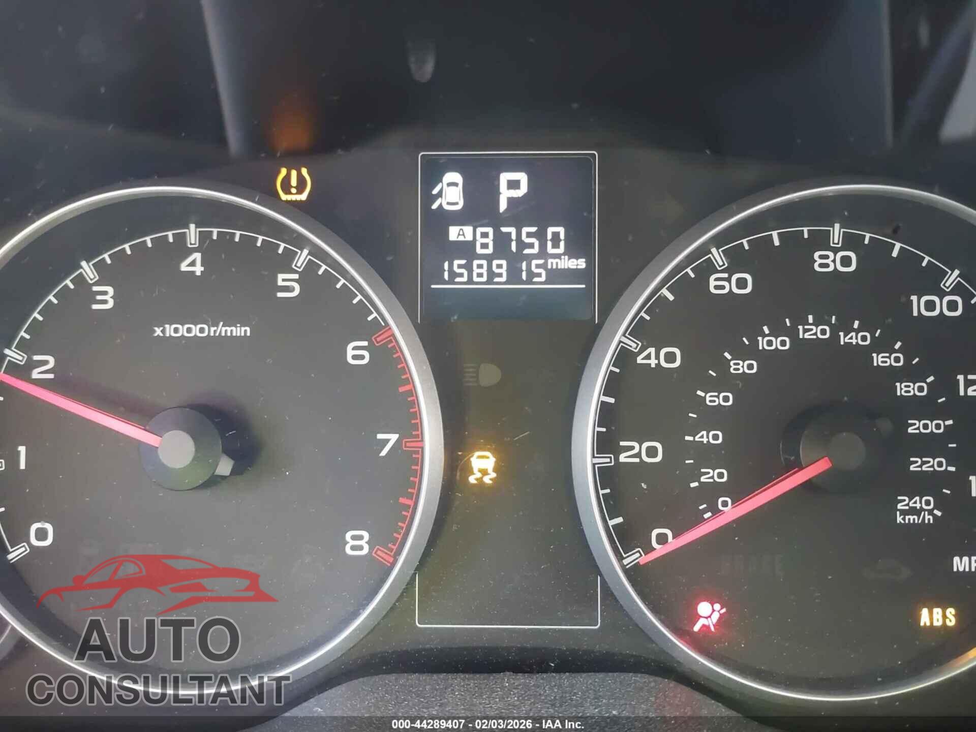 SUBARU OUTBACK 2014 - 4S4BRCDC1E3221841