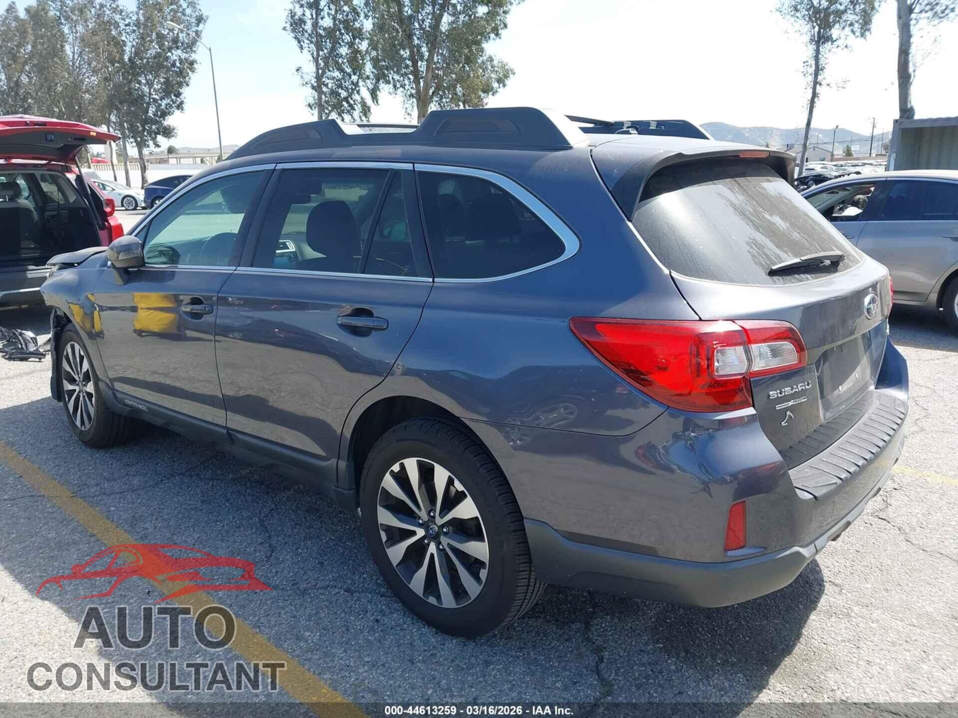SUBARU OUTBACK 2015 - 4S4BSBLC4F3341134