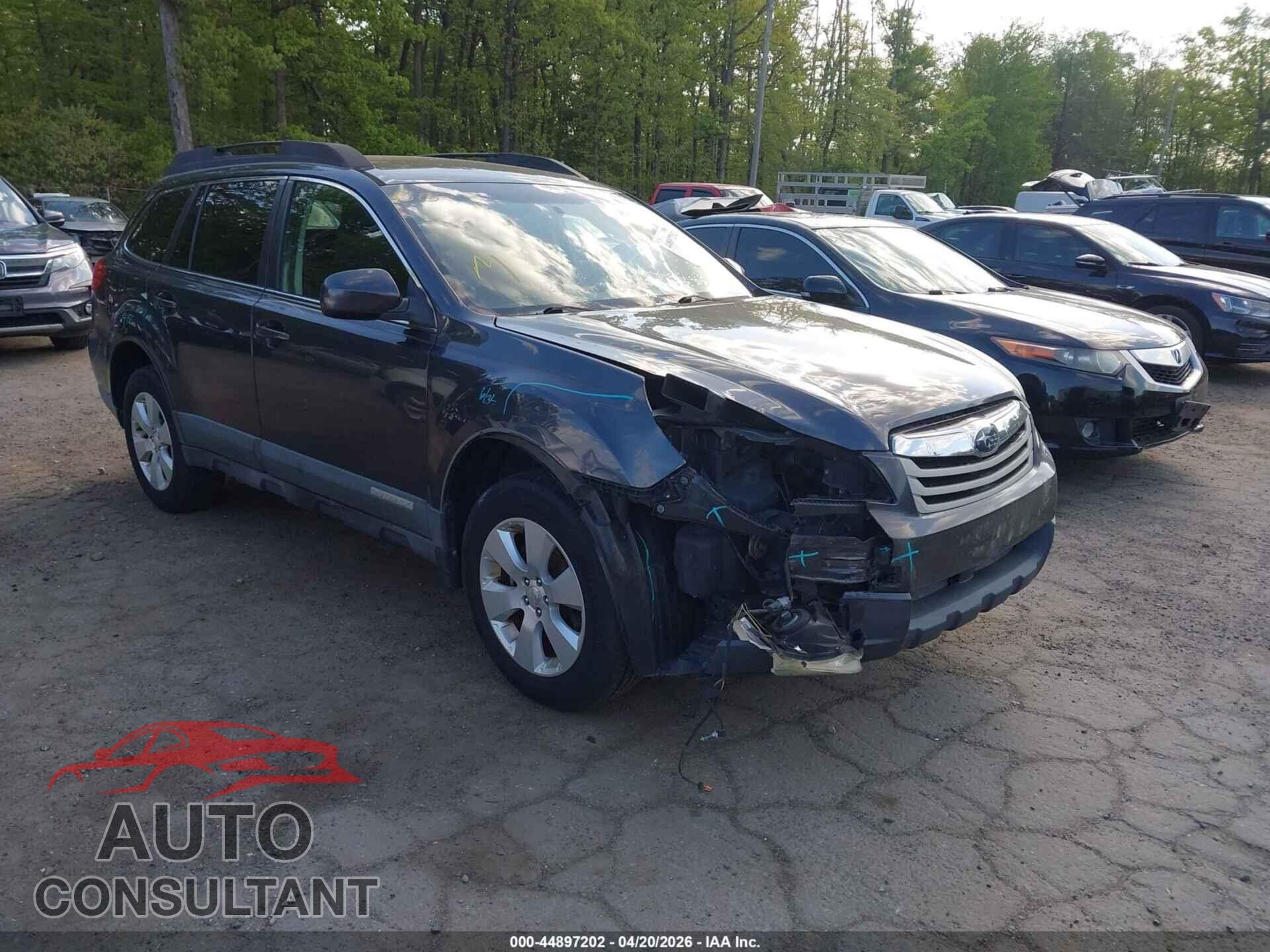SUBARU OUTBACK 2011 - 4S4BRBGC2B3318323