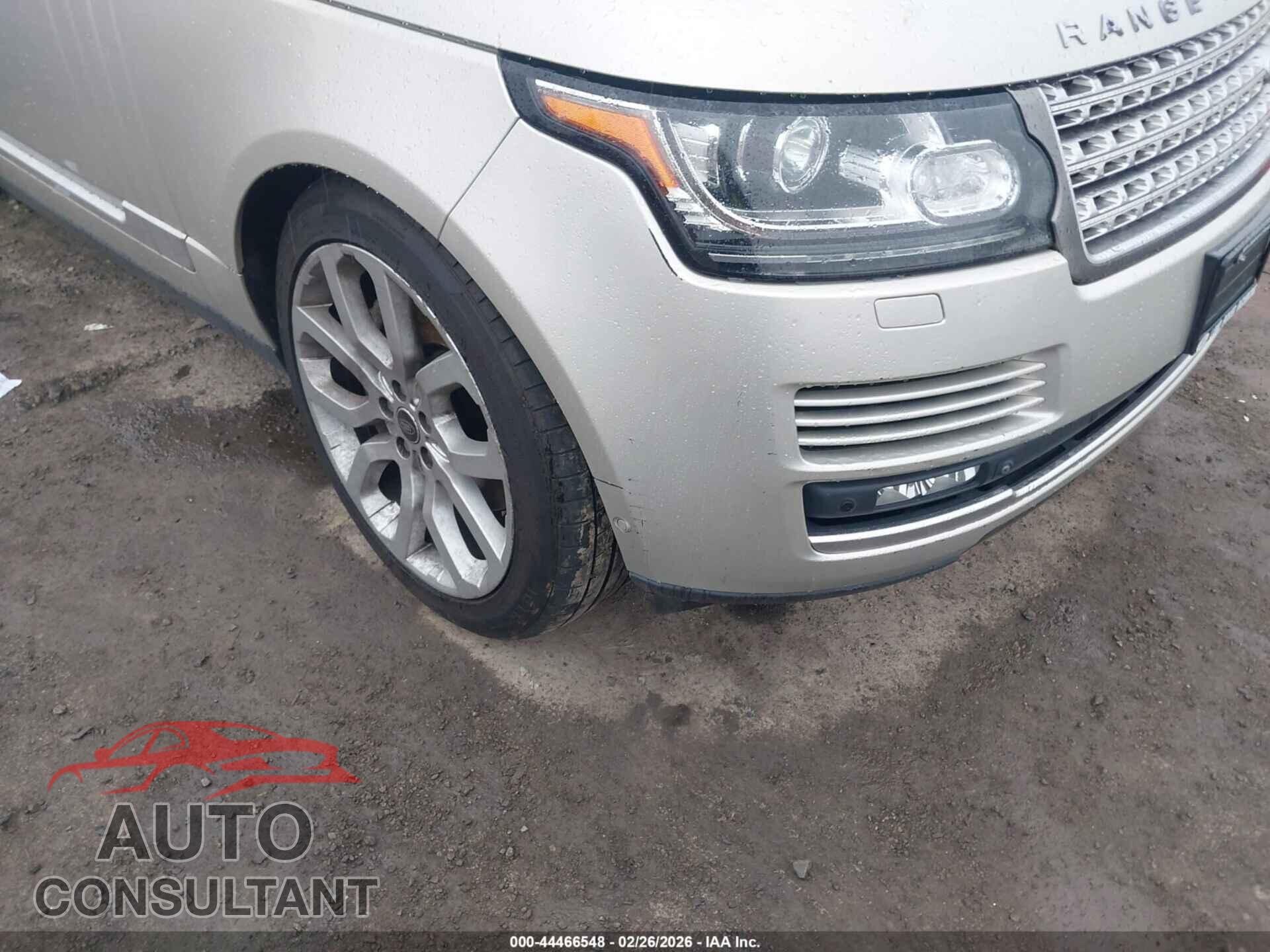 LAND ROVER RANGE ROVER 2013 - SALGS2EF7DA108299