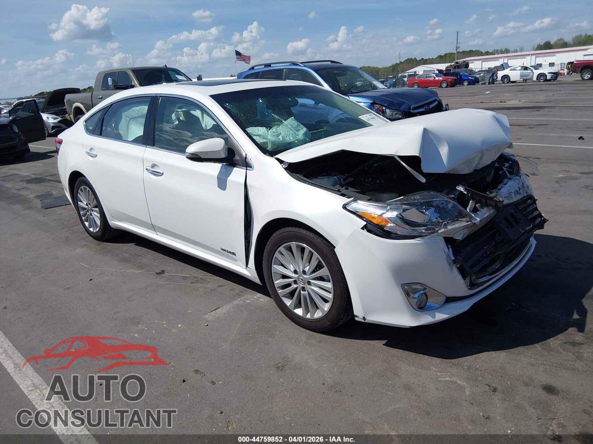 TOYOTA AVALON HYBRID 2014 - 4T1BD1EB2EU035647