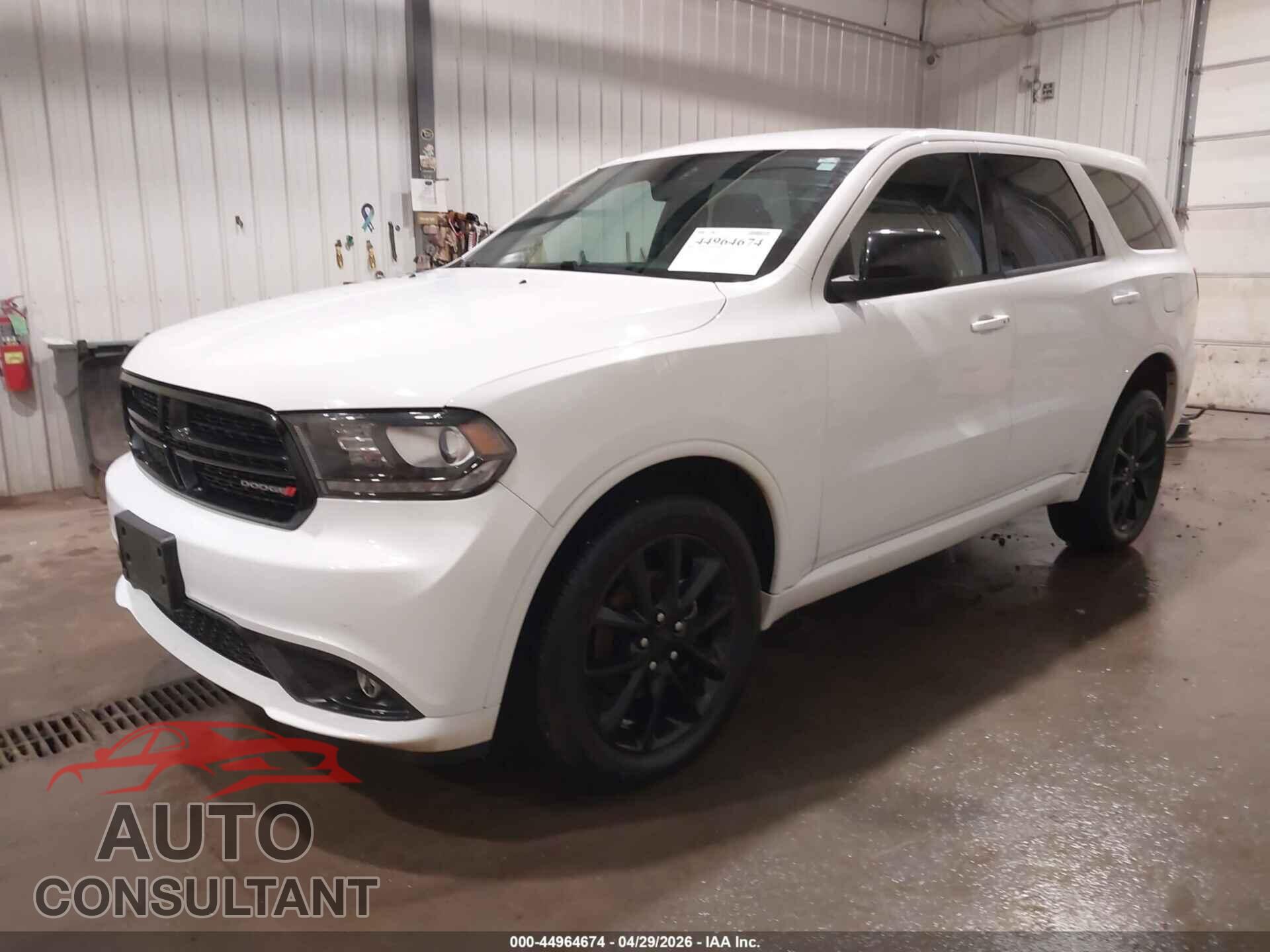 DODGE DURANGO 2018 - 1C4RDJAG3JC176442
