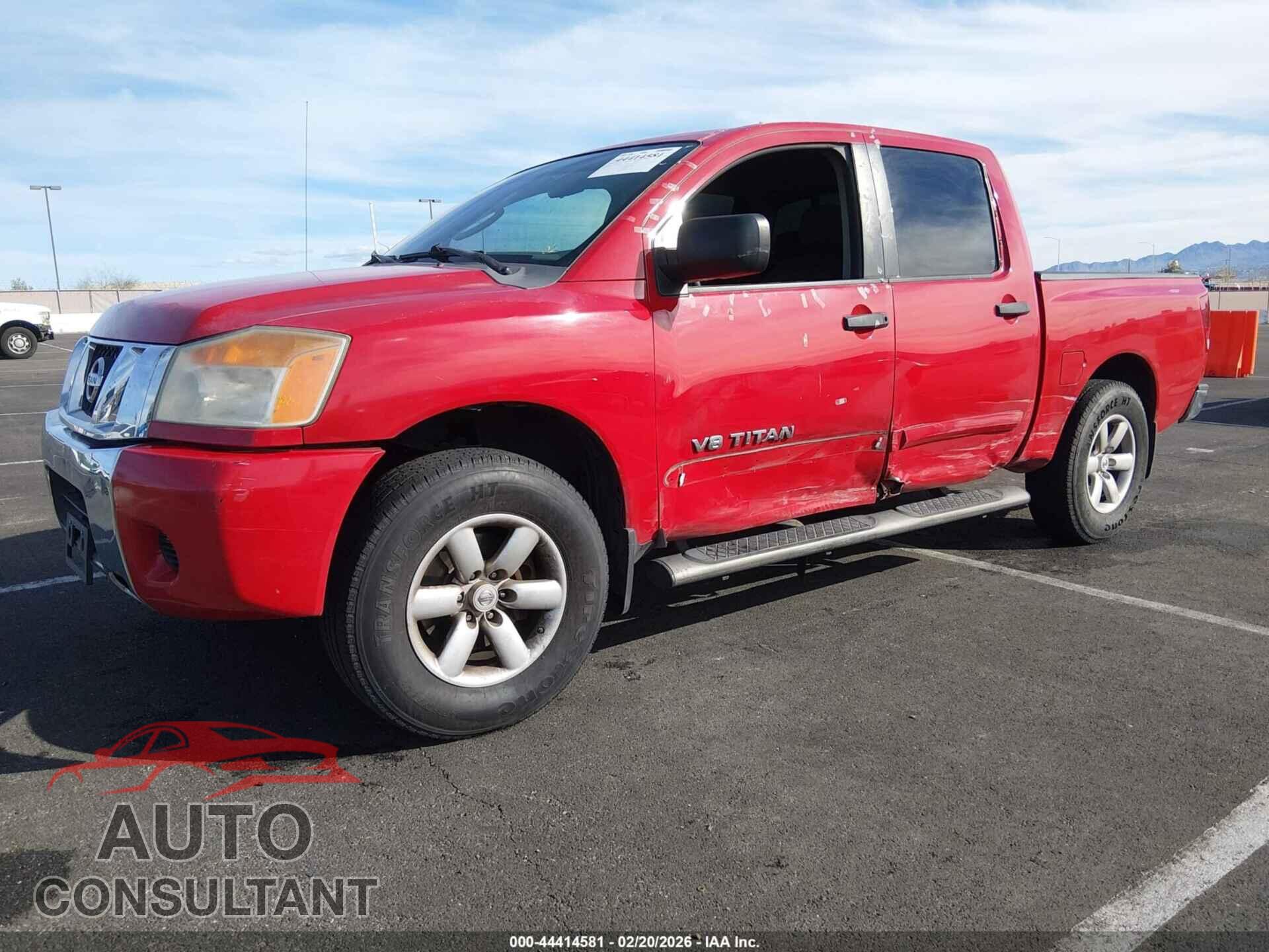 NISSAN TITAN 2009 - 1N6AA07D39N317536