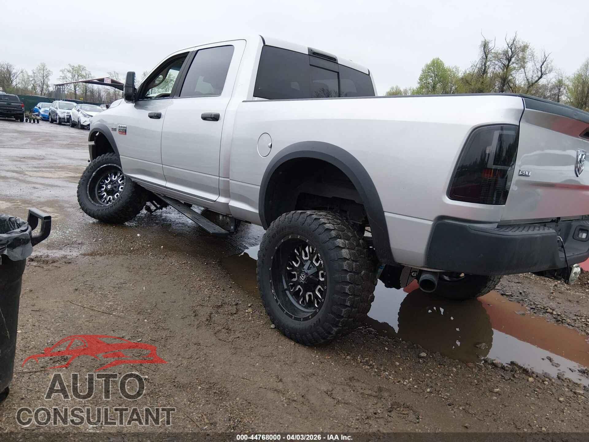 DODGE RAM 2500 2010 - 3D7TT2CTXAG186848