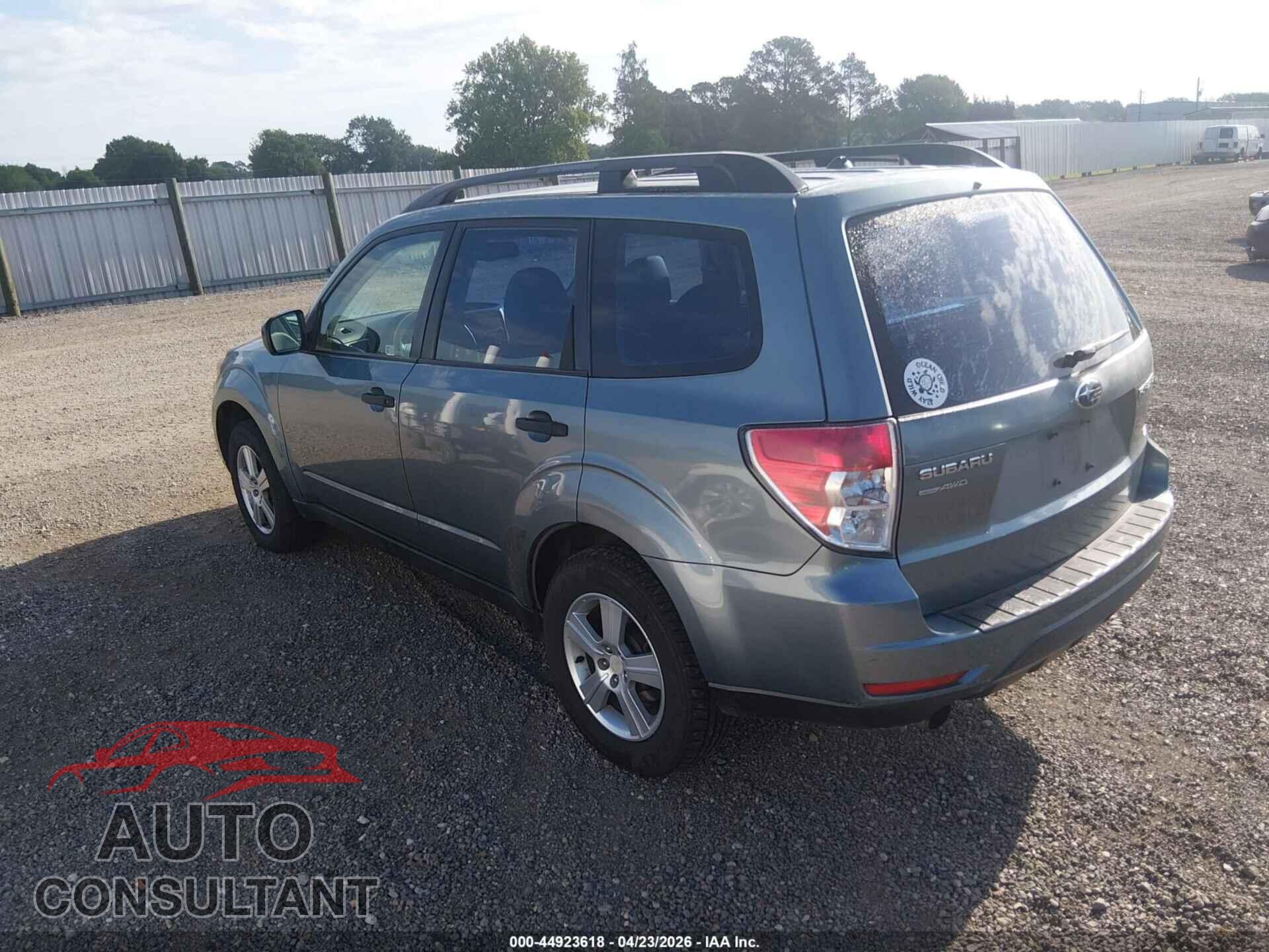 SUBARU FORESTER 2012 - JF2SHBBC3CH430911