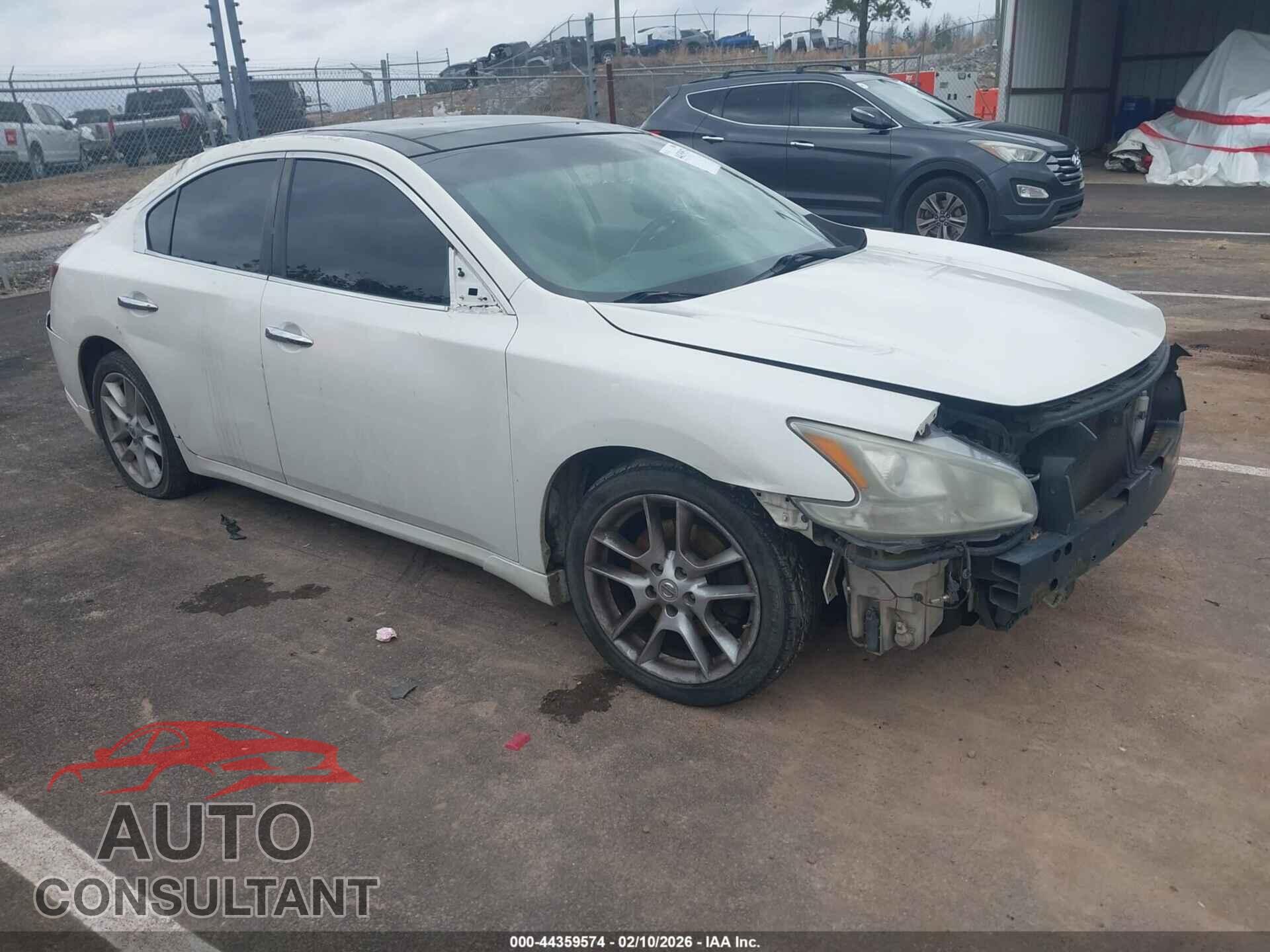 NISSAN MAXIMA 2013 - 1N4AA5AP1DC822598