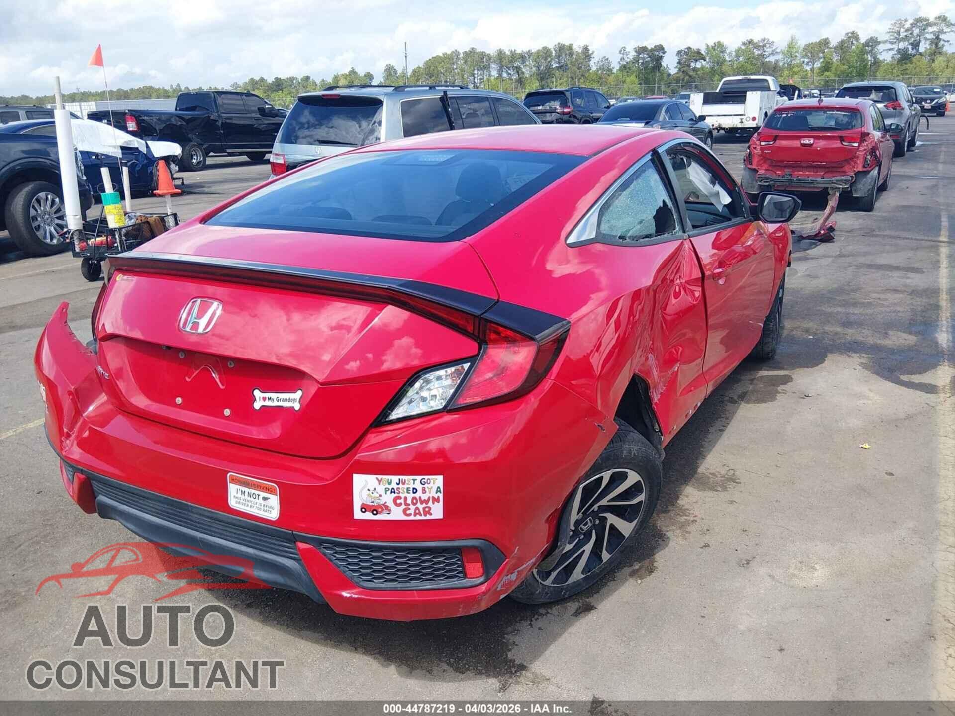 HONDA CIVIC 2016 - 2HGFC4B0XGH311156