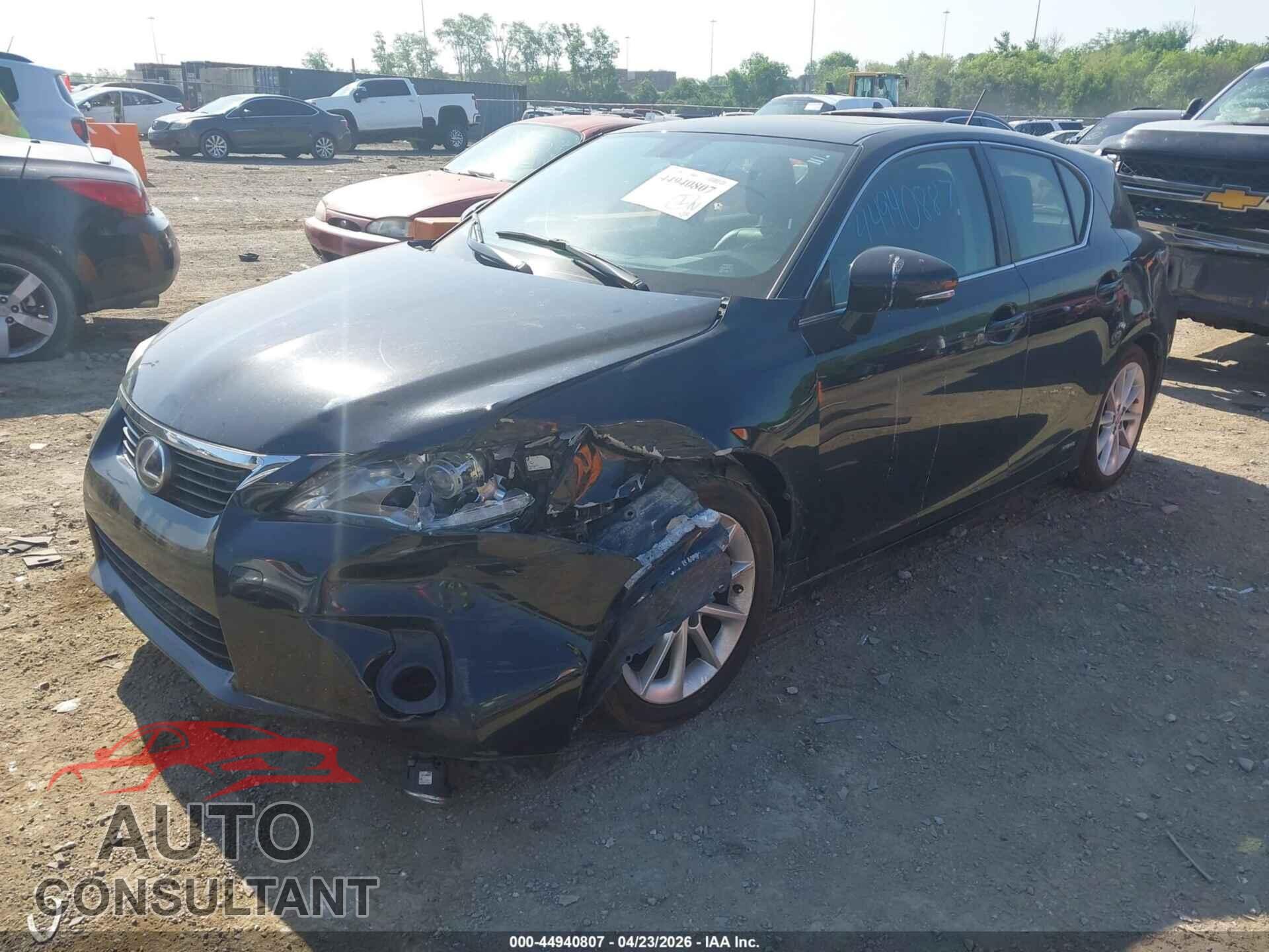 LEXUS CT 200H 2012 - JTHKD5BH3C2112053