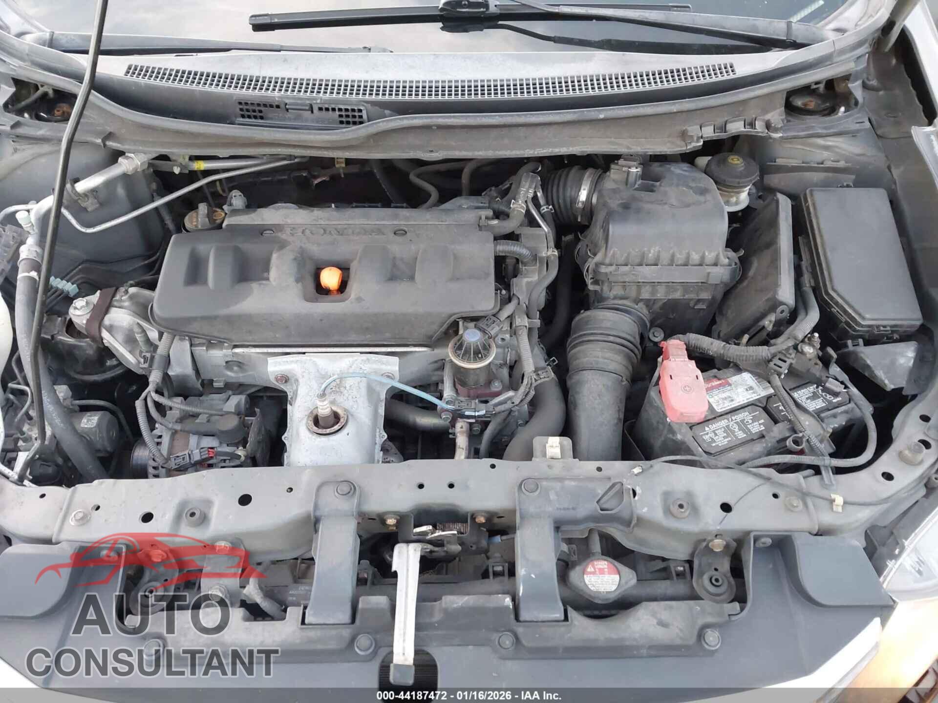 HONDA CIVIC 2012 - 2HGFB2F56CH314563