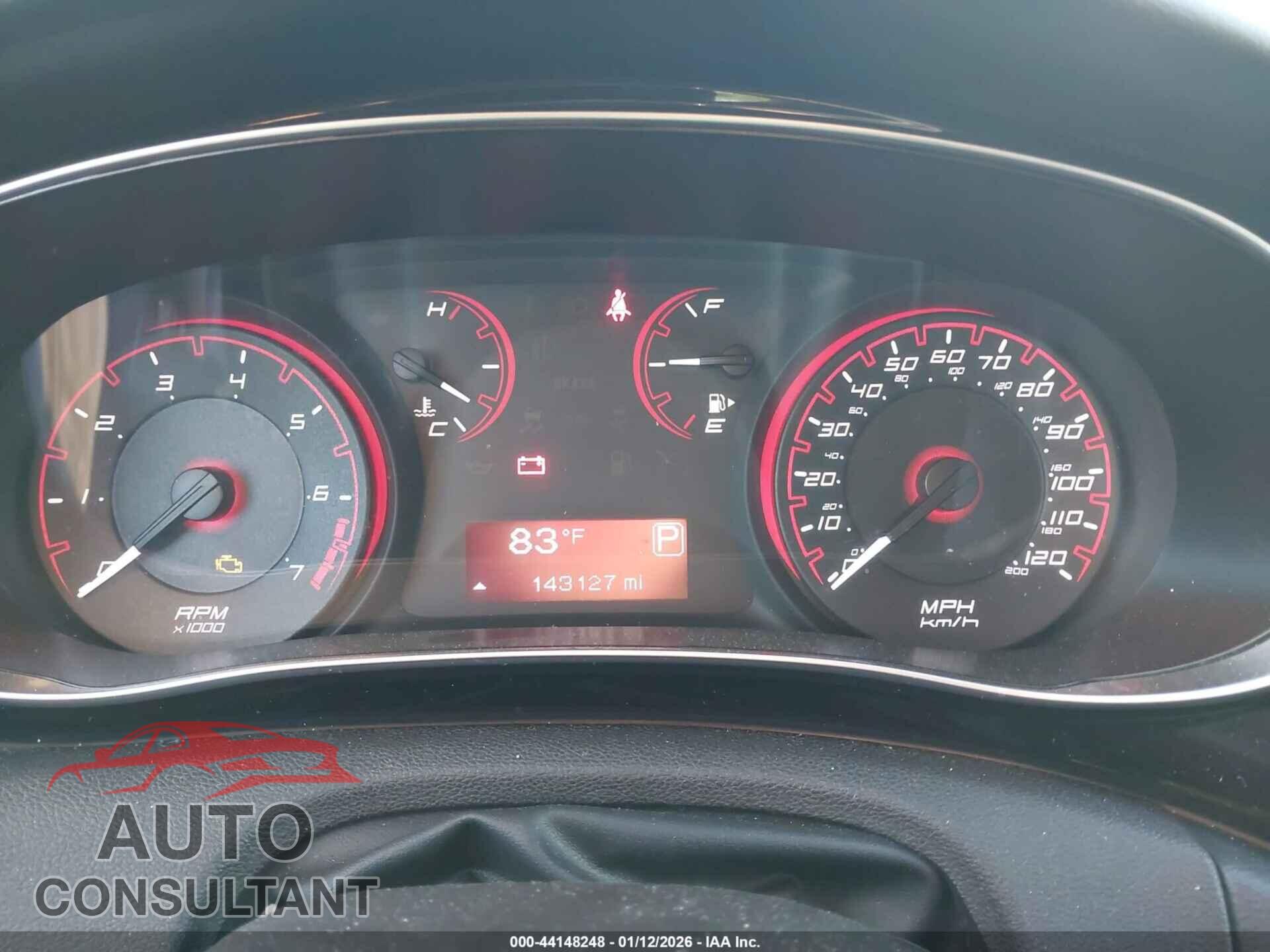 DODGE DART 2013 - 1C3CDFBA6DD331341