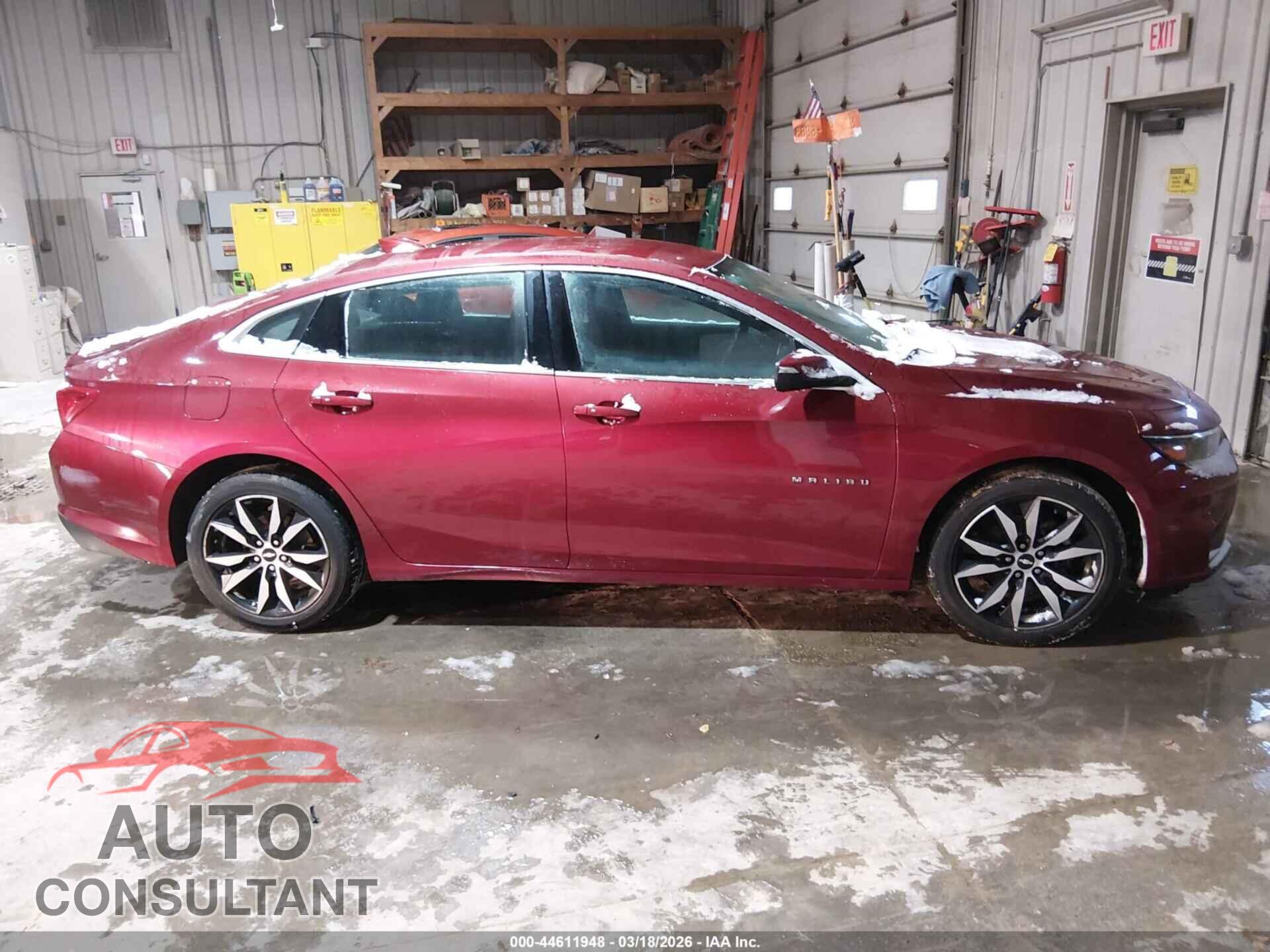 CHEVROLET MALIBU 2017 - 1G1ZE5STXHF283473