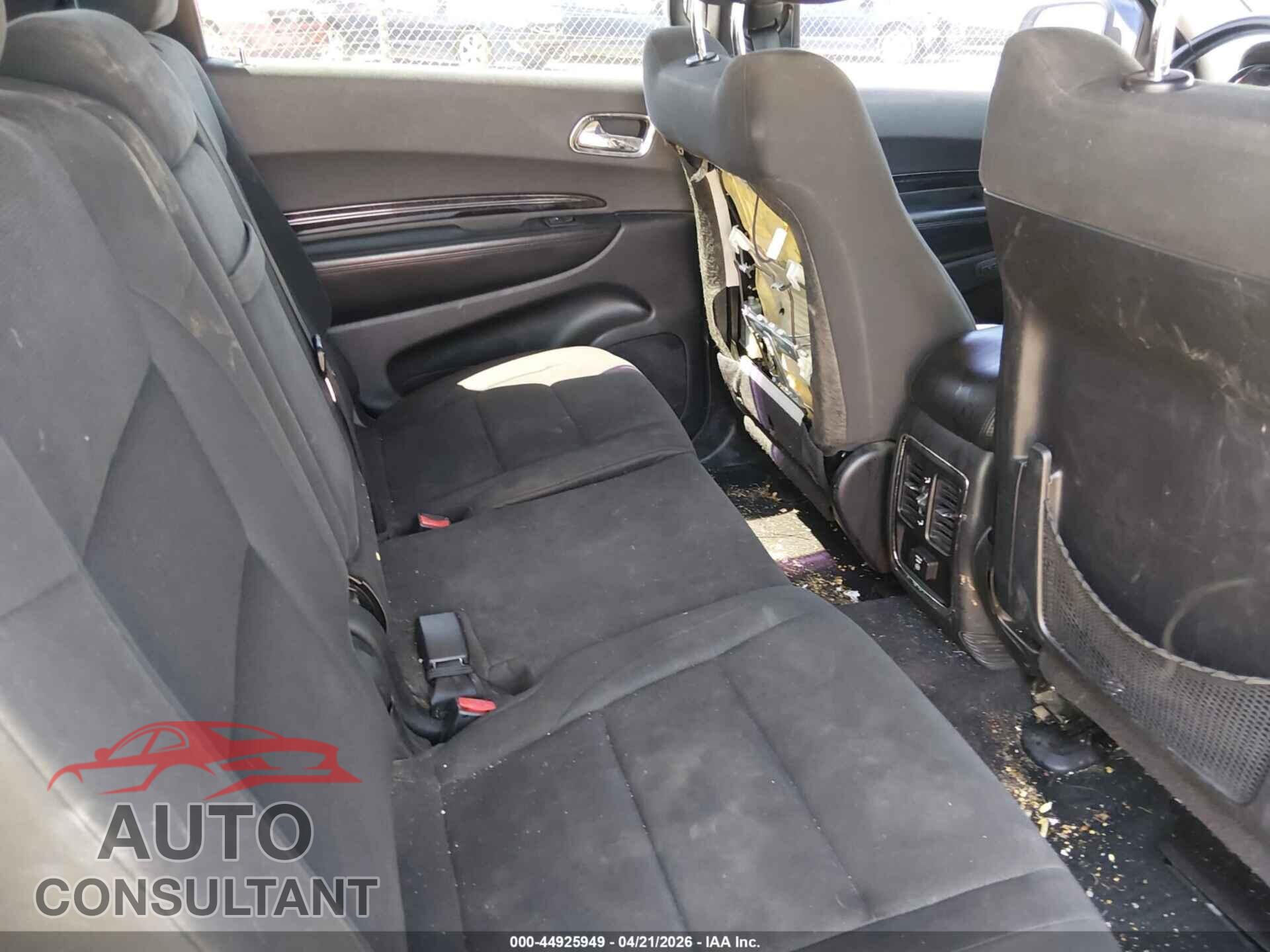 DODGE DURANGO 2011 - 1D4RE4GG3BC650738