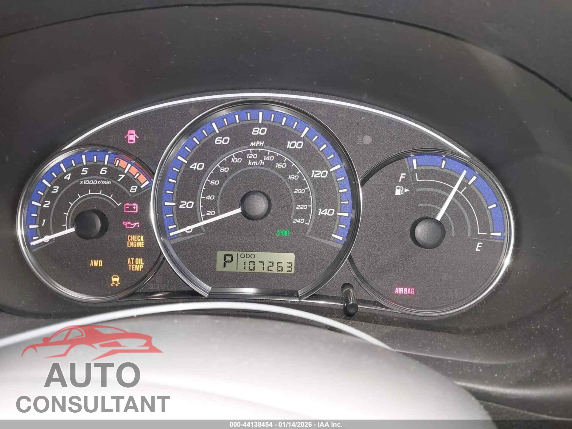 SUBARU FORESTER 2012 - JF2SHAEC3CH457757