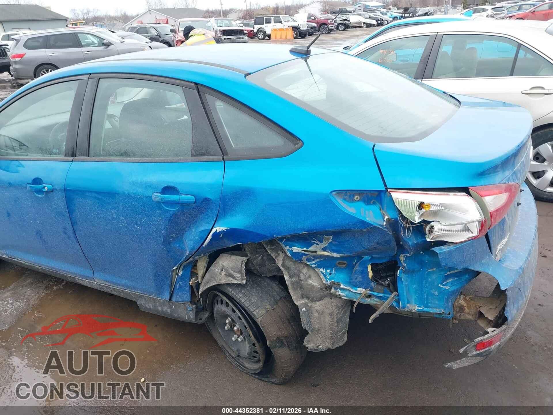 FORD FOCUS 2012 - 1FAHP3F29CL474563