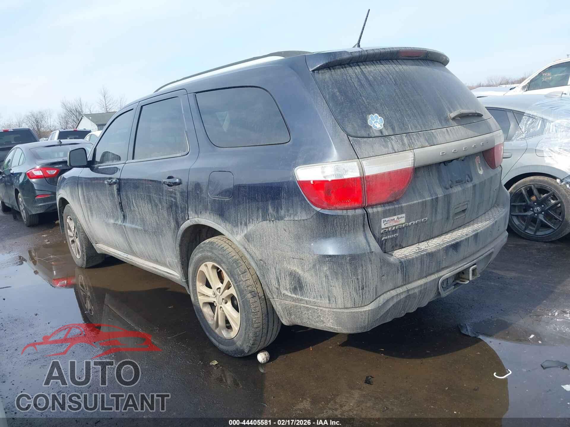 DODGE DURANGO 2011 - 1D4RE4GG6BC685452