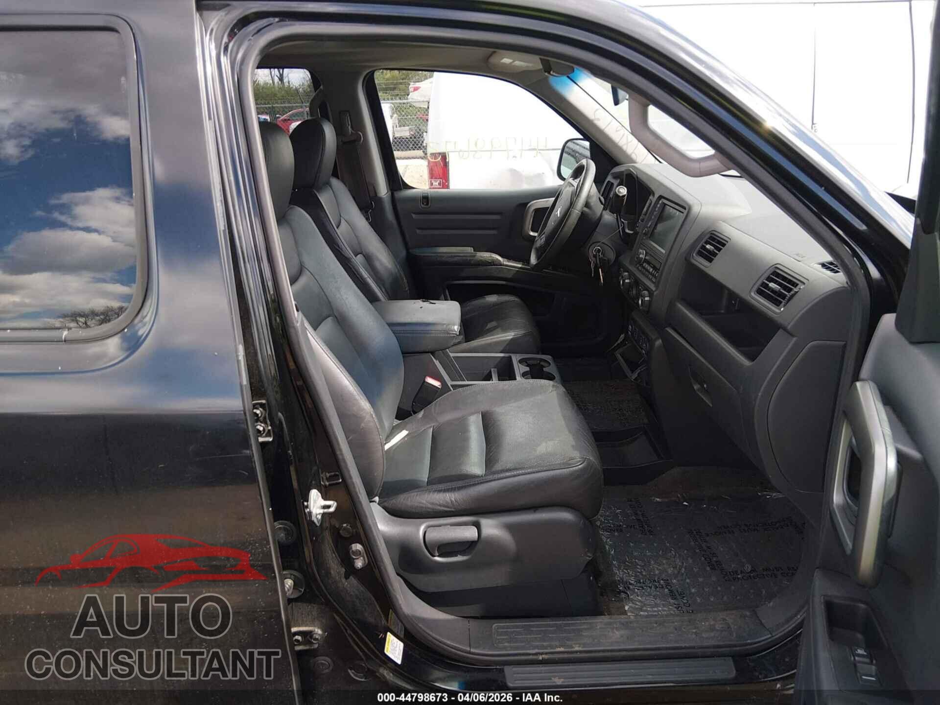 HONDA RIDGELINE 2011 - 5FPYK1F55BB001971