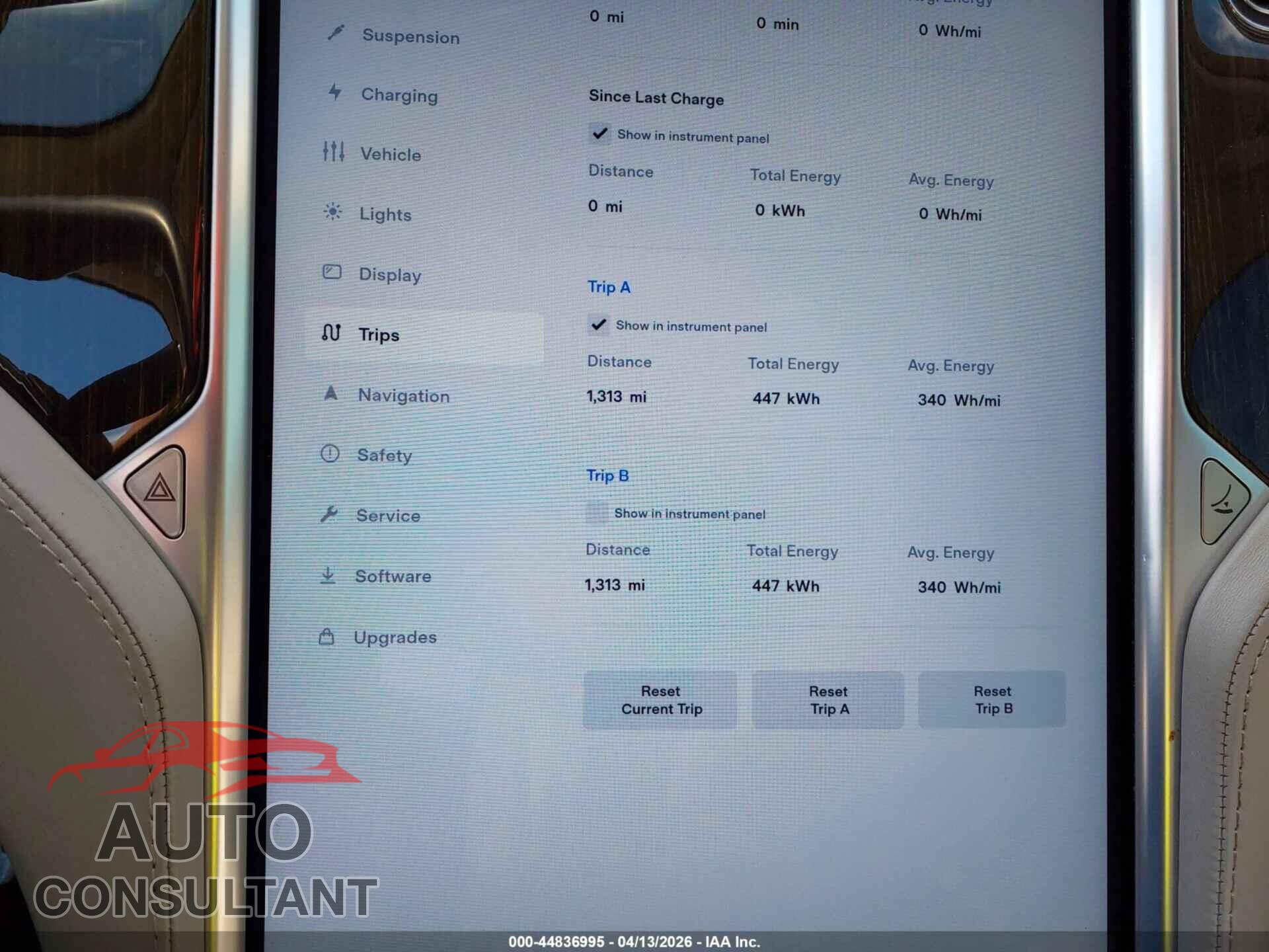 TESLA MODEL S 2013 - 5YJSA1DP8DFP05798