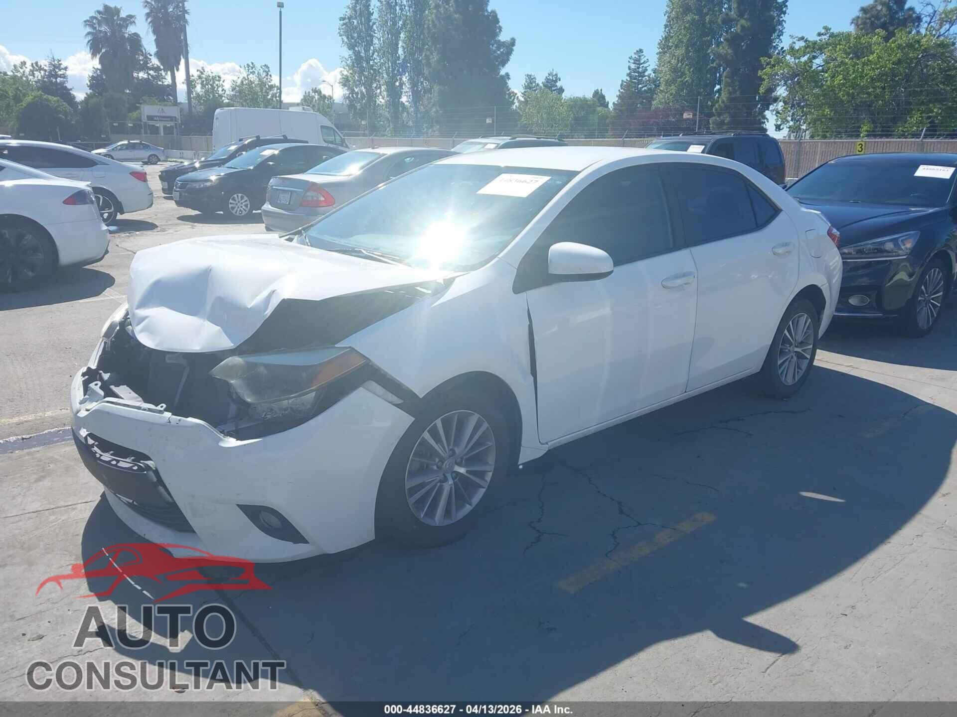 TOYOTA COROLLA 2014 - 5YFBURHE8EP060154