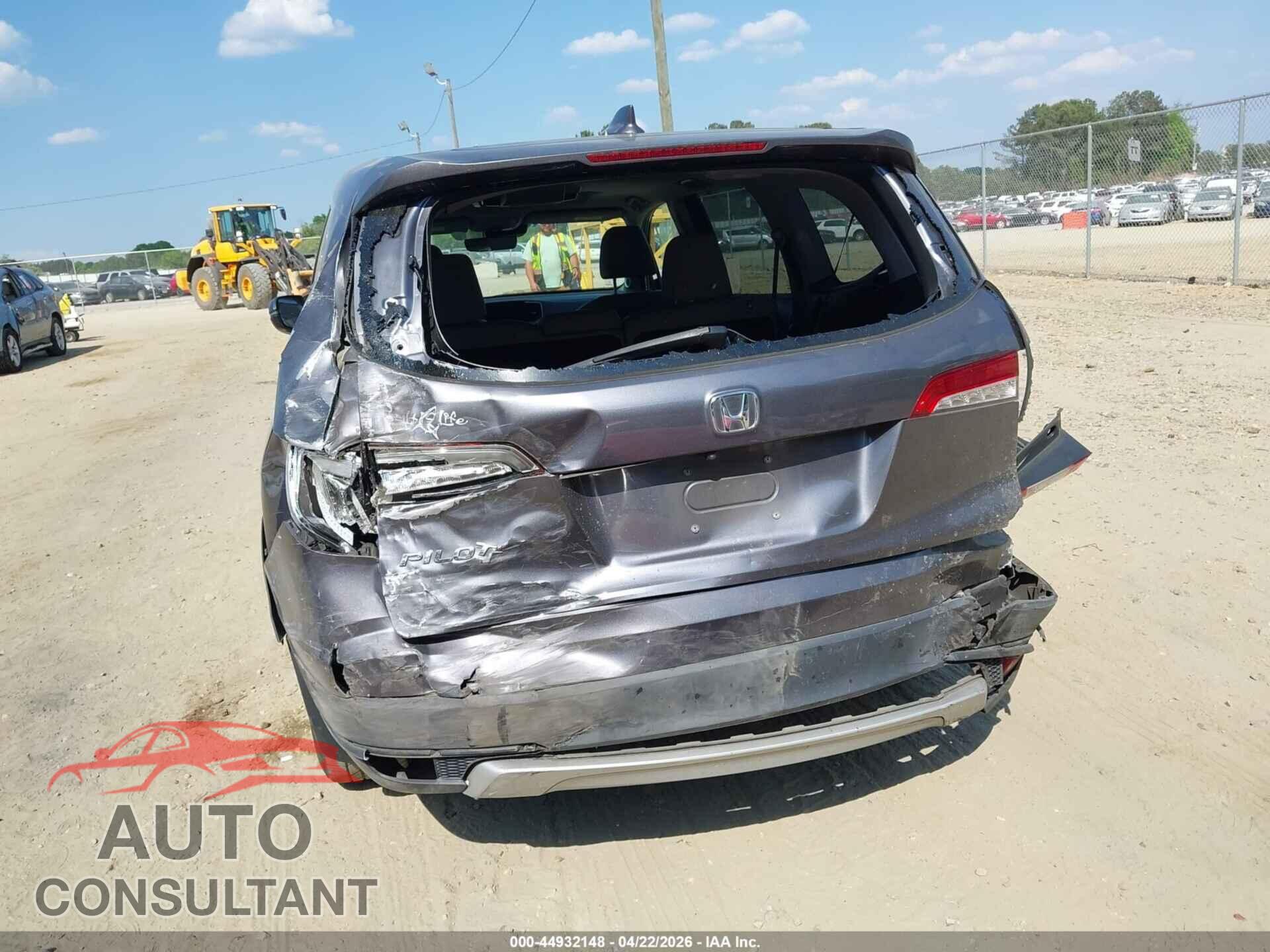 HONDA PILOT 2019 - 5FNYF5H42KB005016