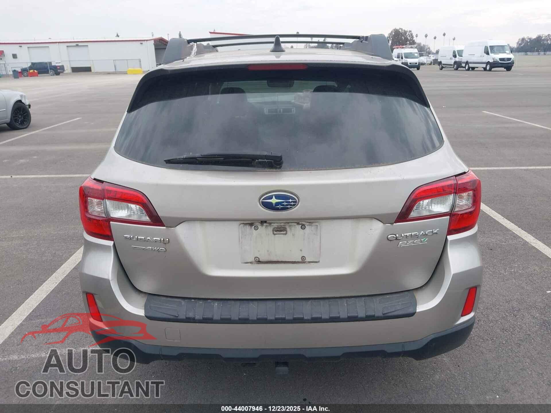 SUBARU OUTBACK 2017 - 4S4BSAFC9H3203968