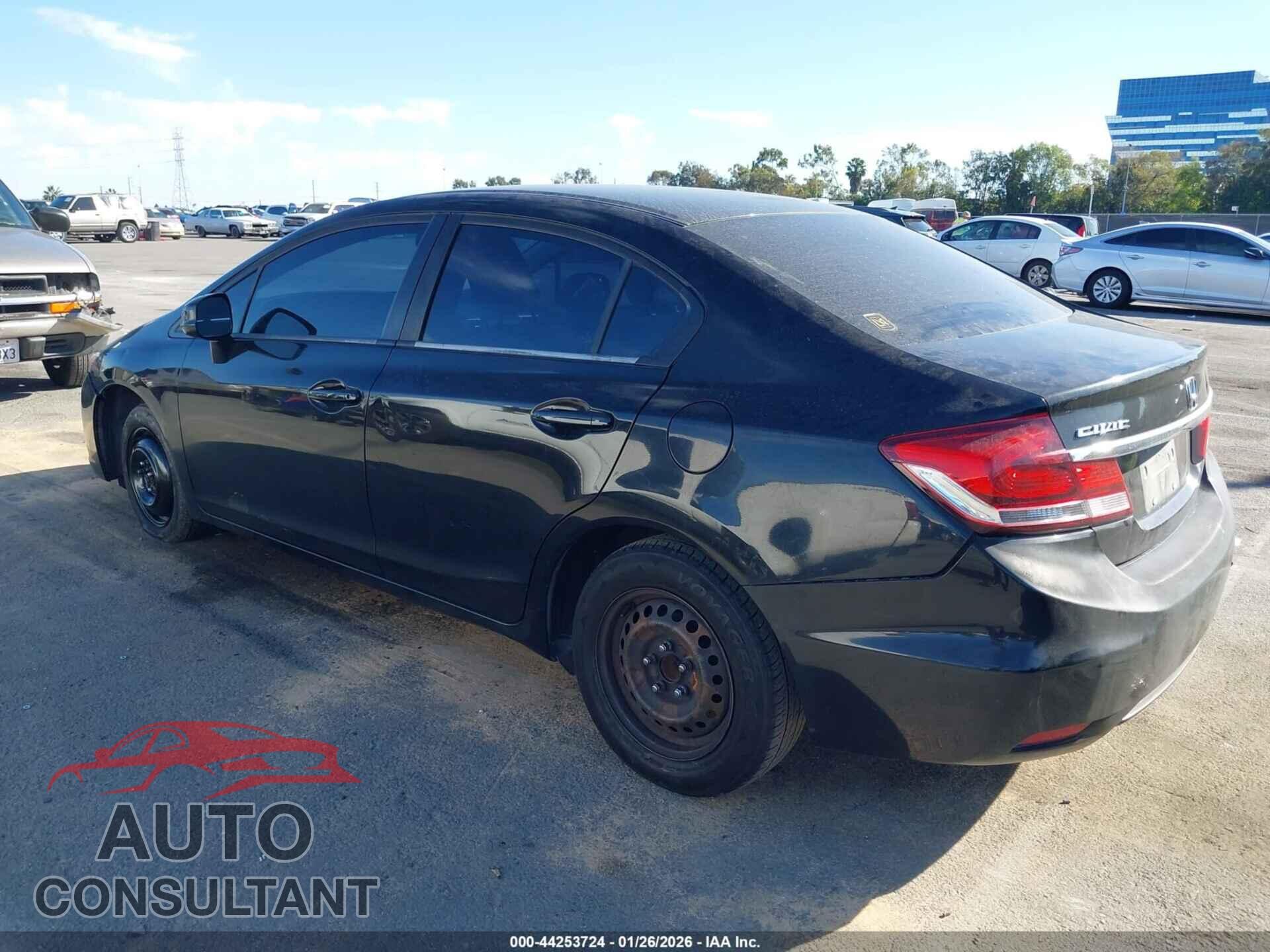 HONDA CIVIC 2013 - 19XFB2F50DE258485