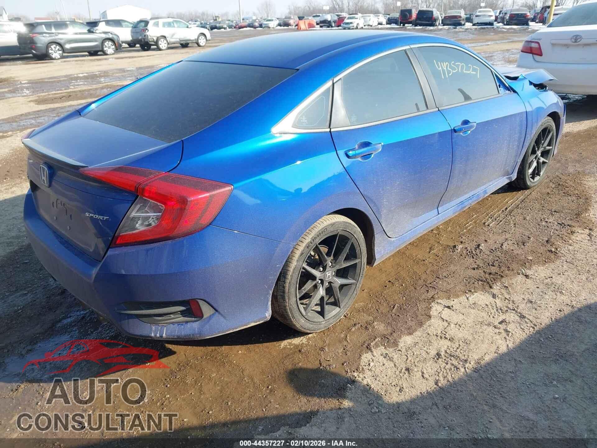 HONDA CIVIC 2019 - 2HGFC2F84KH605245