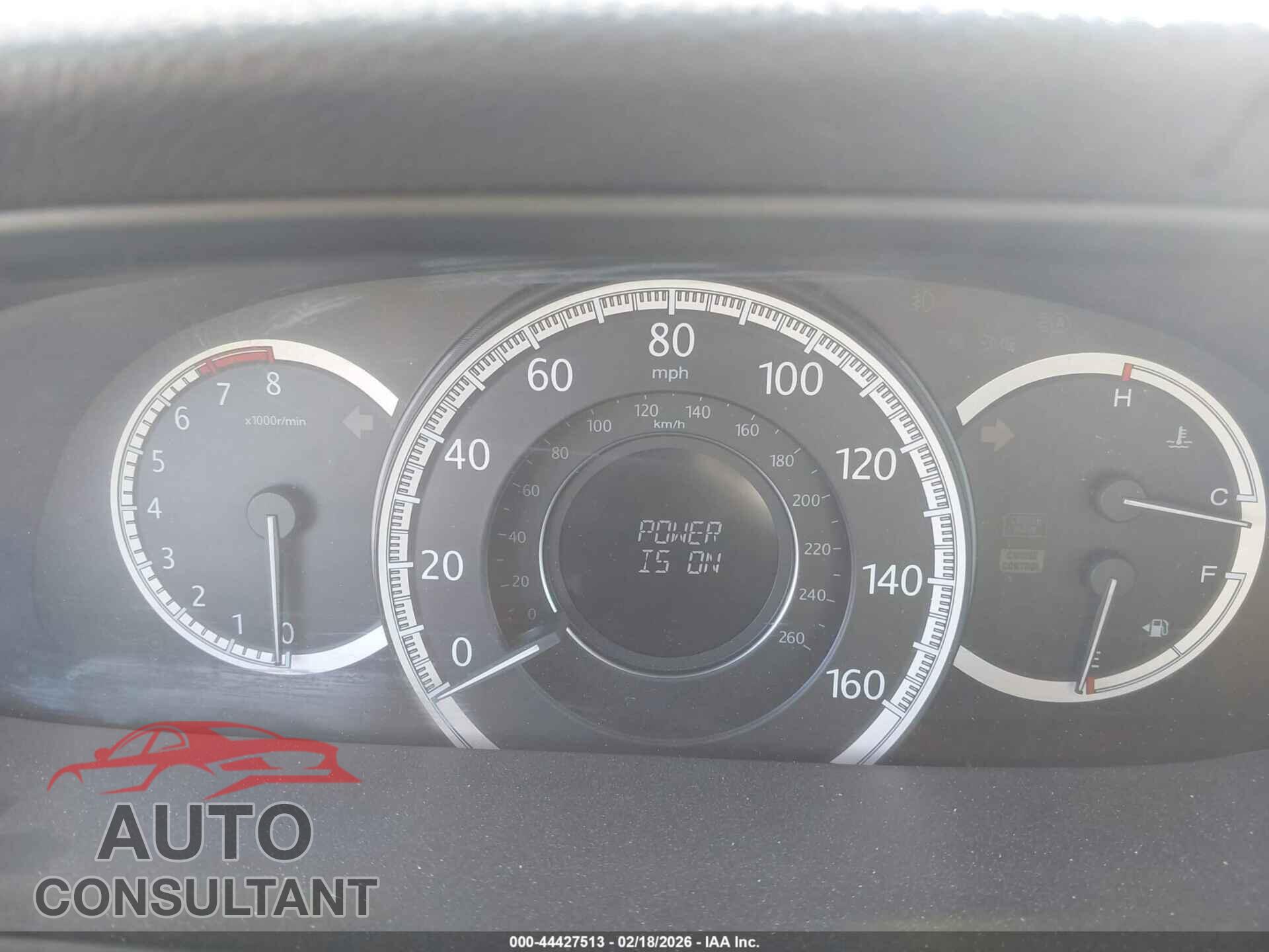 HONDA ACCORD 2013 - 1HGCR2F80DA192811