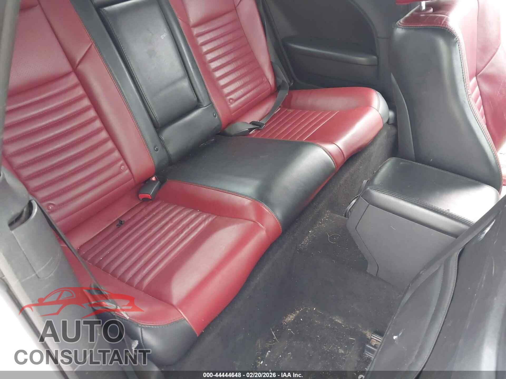 DODGE CHALLENGER 2012 - 2C3CDYAG5CH293491